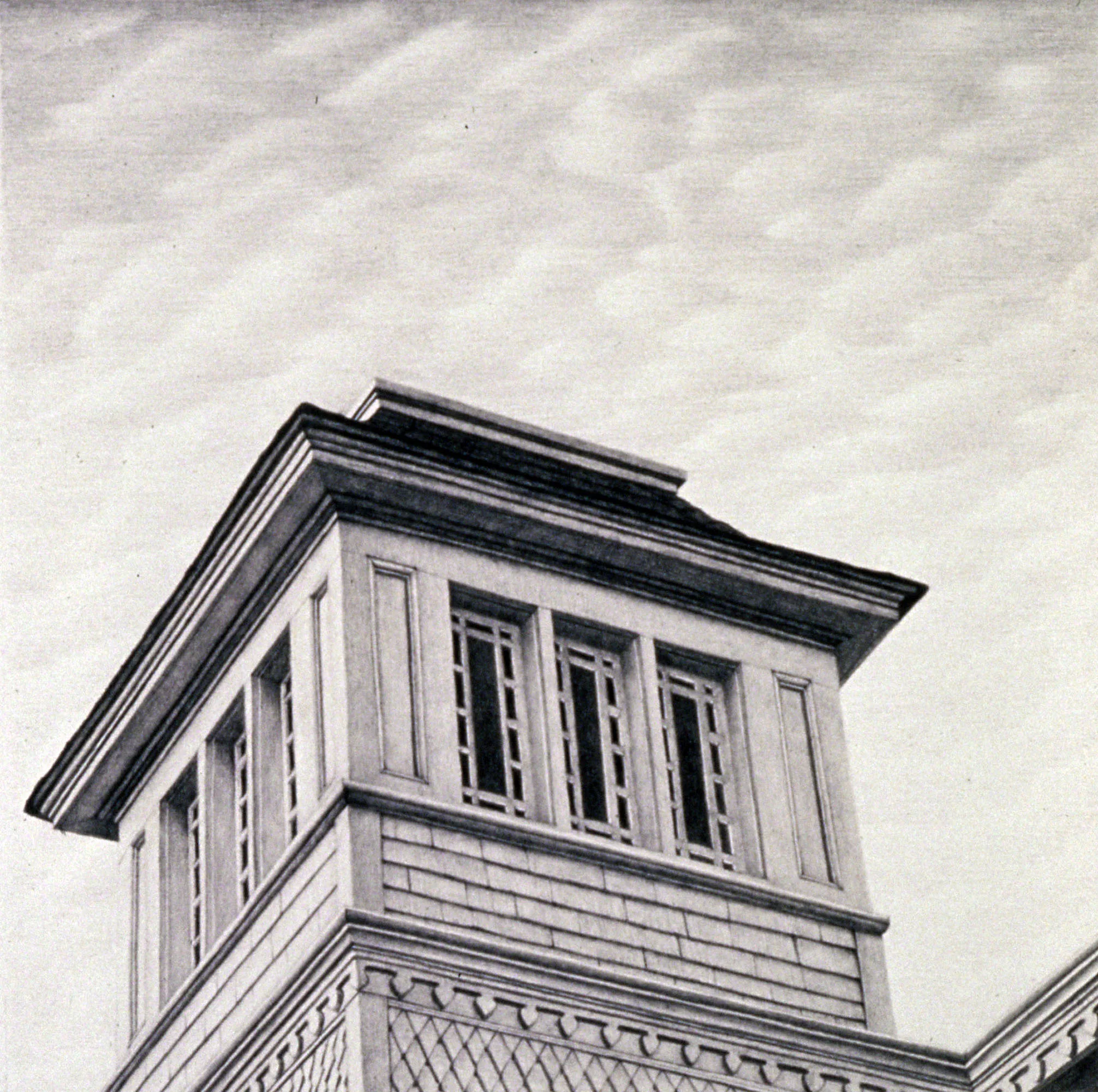  "Connecticut", 6"x6", 1990,&nbsp;Graphite on Paper,&nbsp;Private Collection 