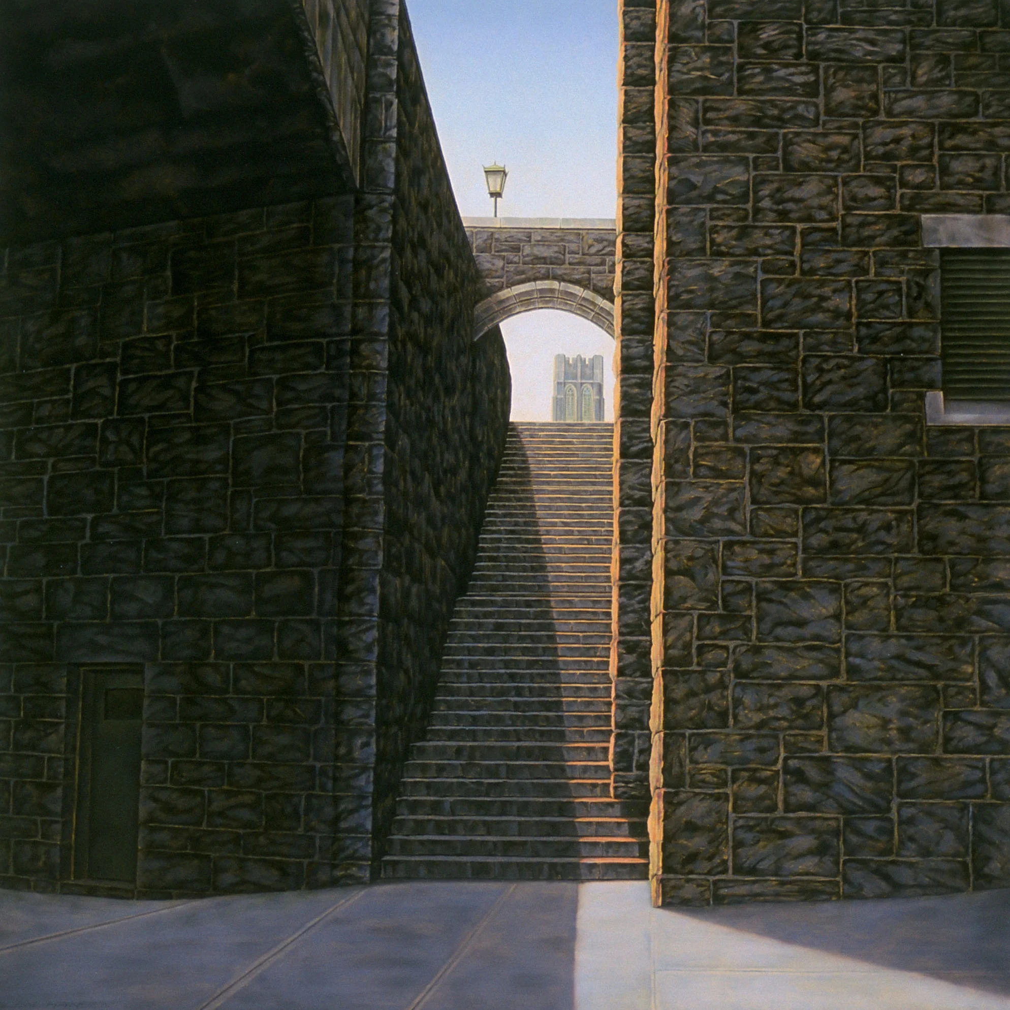  West-Point, 24"x24", 2006,&nbsp;Oil on Canvas, Collection: Vinny Viola, New Jersey 