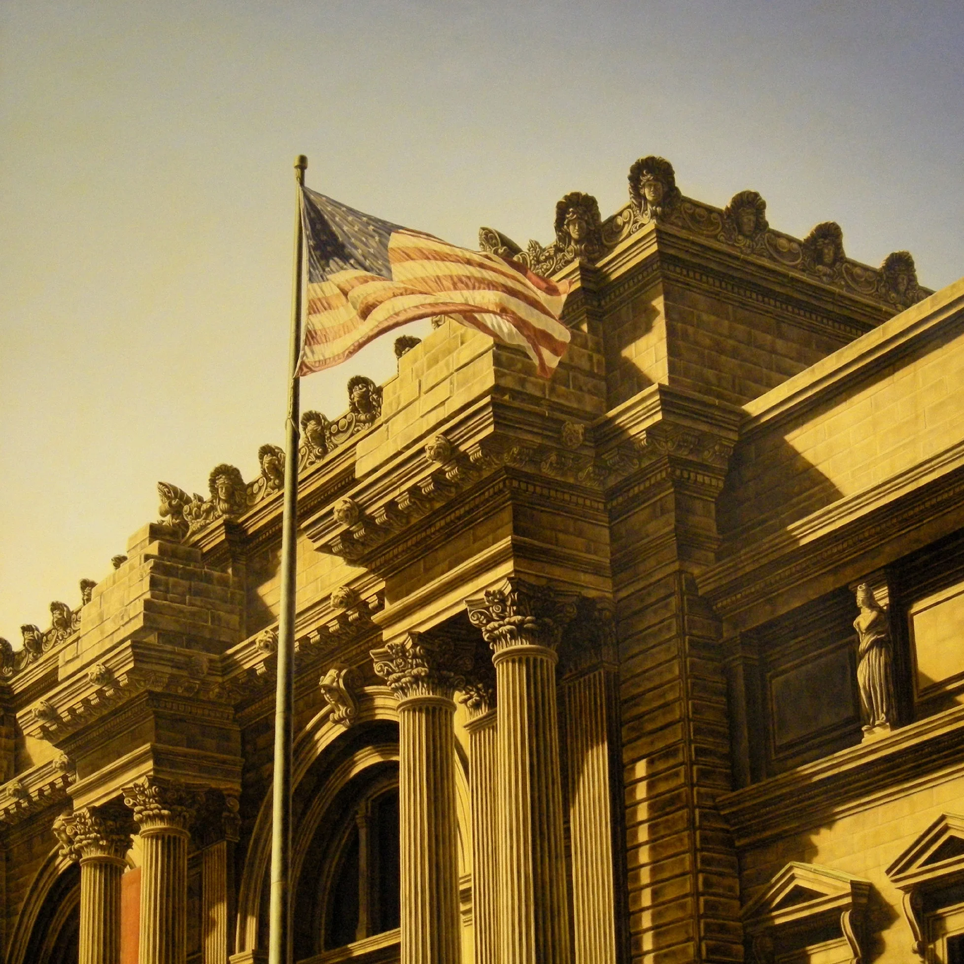  The Metropolitan Museum of Arts, 36"x36", 2008, Collection: Amy Rose Silverman, NY 