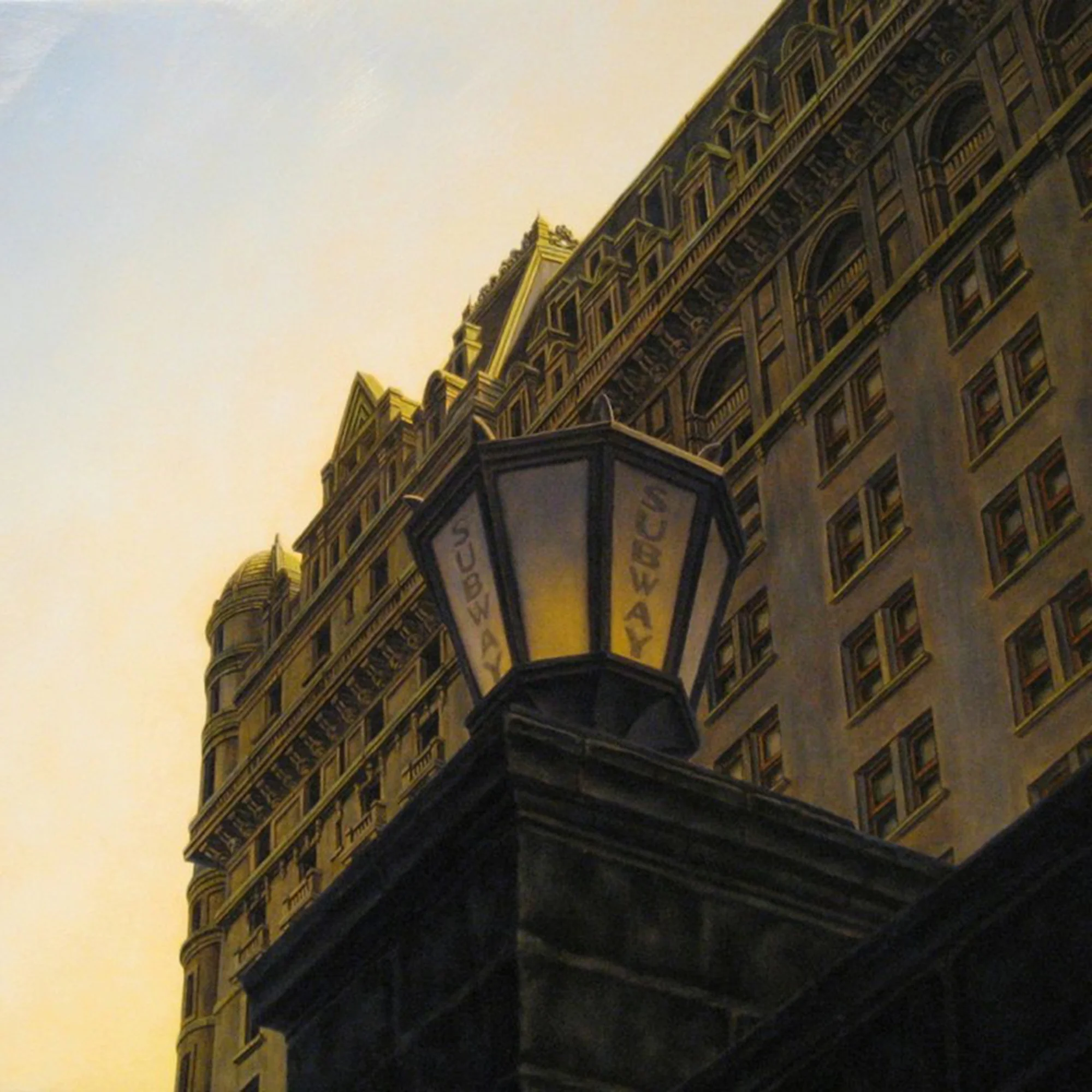 The Plaza P.M., 14”X14", 2008, Oil on Panel, Private Collection 