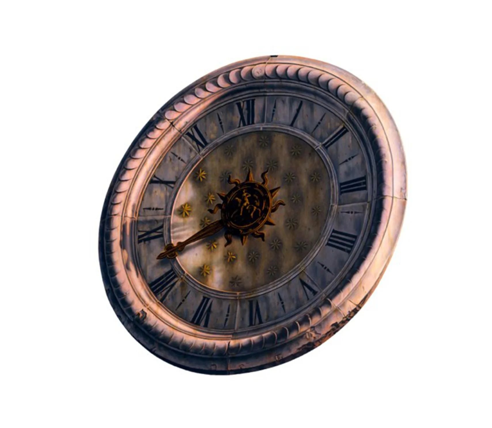  Taurus, V. 24" Diameter H. 23" Diameter, 2000, Oil on Panel, Price on Request 