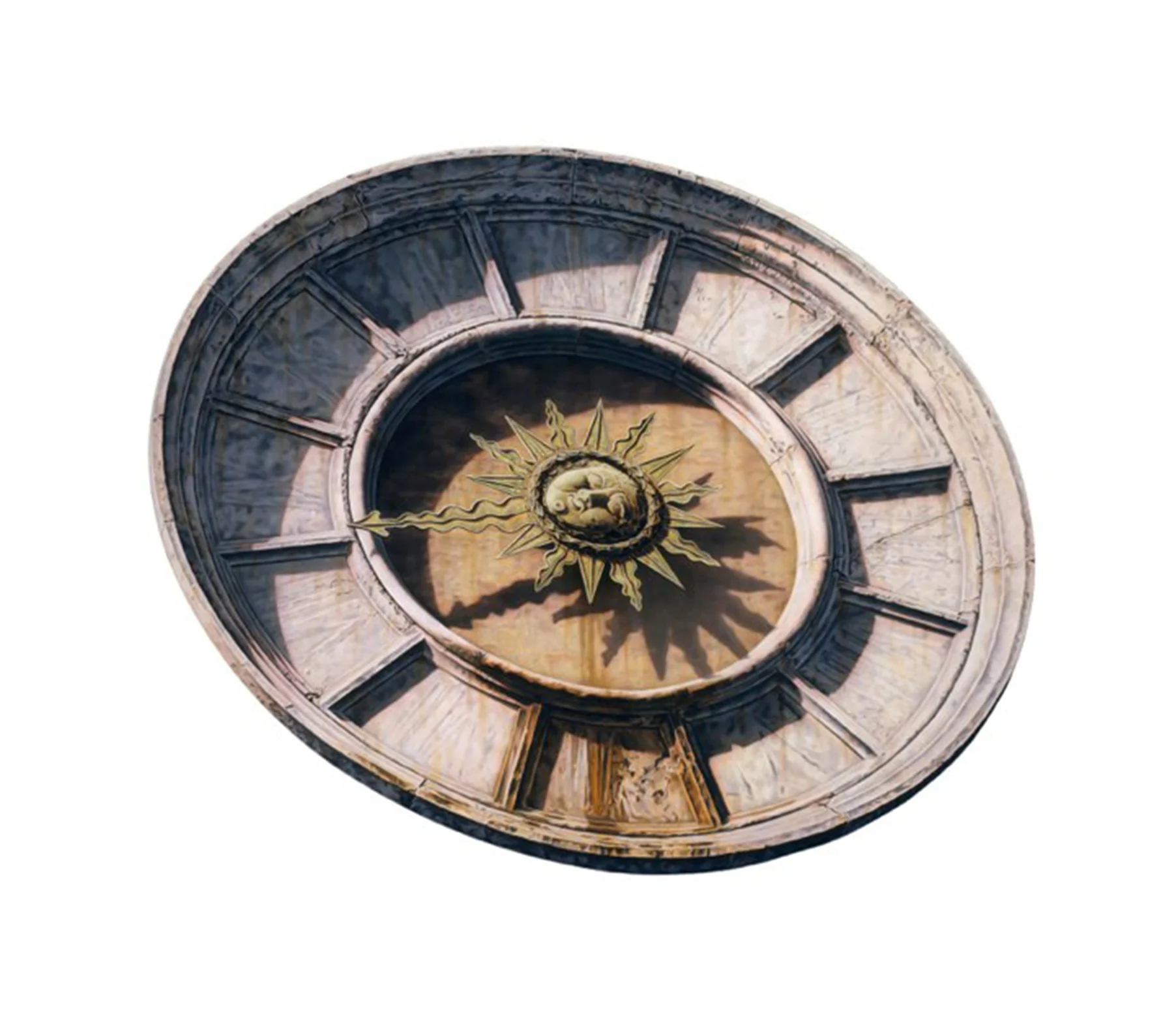 Cancer, V. 24" Diameter H. 26" Diameter, 2000, Oil on Panel,Collection: Price on Request