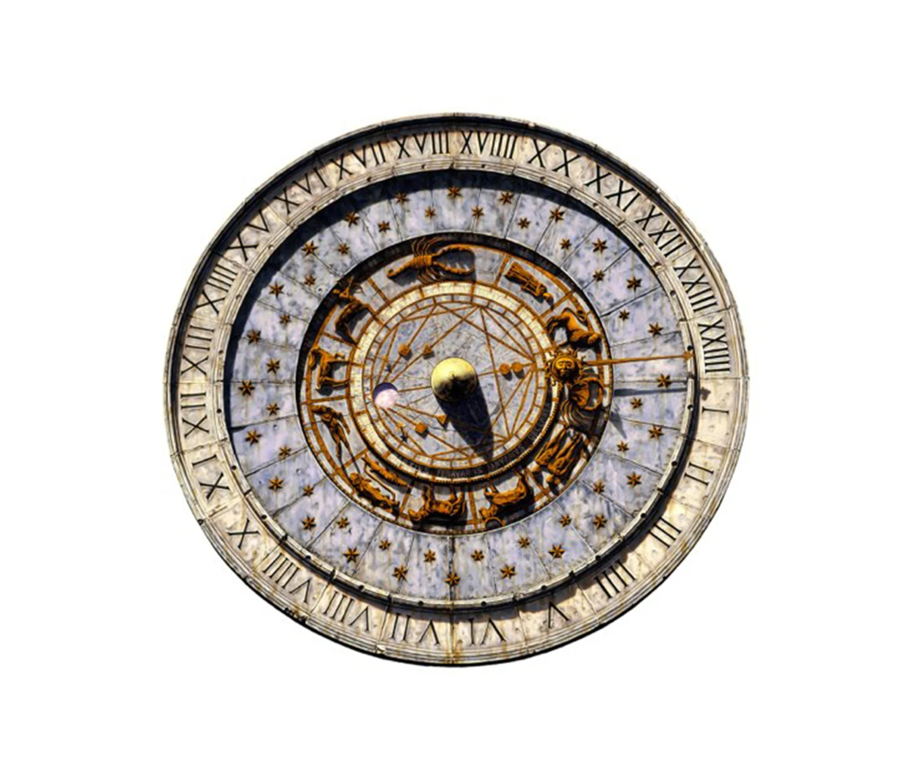 Aquarius, V. 24" Diameter H. 26" Diameter, 2001, Oil on Panel, Collection: Robert J. Hrebek, New Jersey
