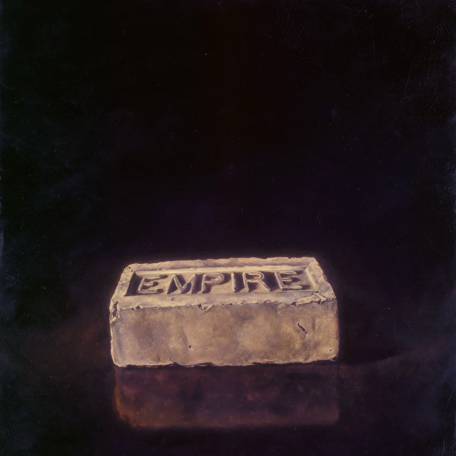  Empire, 16"x16", Oil on Masonite, Collection: Robert Hrebek, NJ 