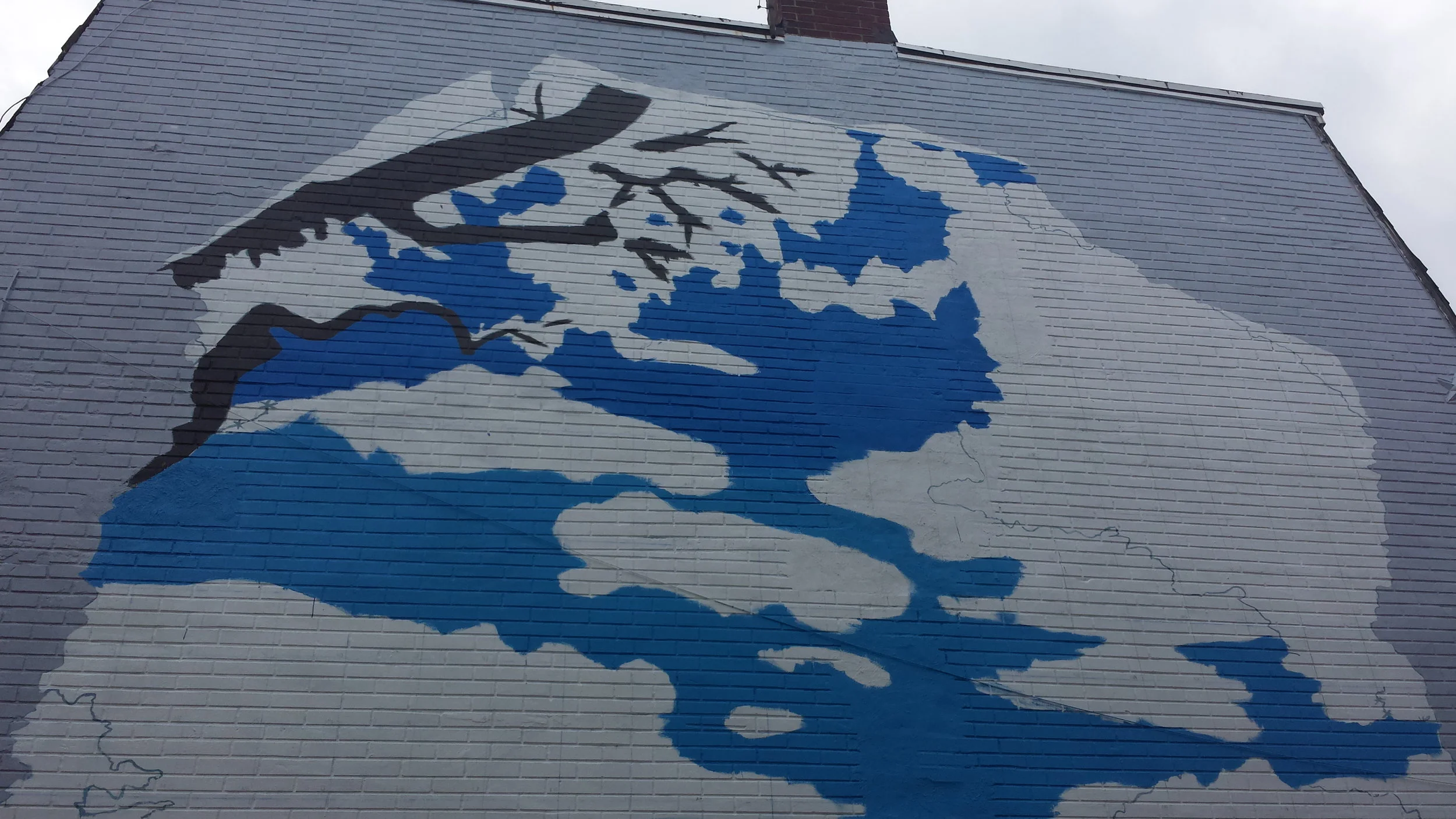 Starting the west wall