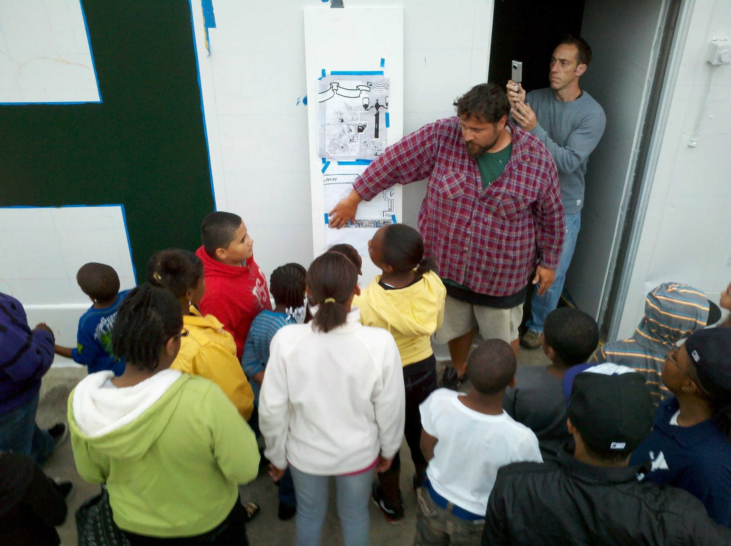 working with the local Boys and Girls Club