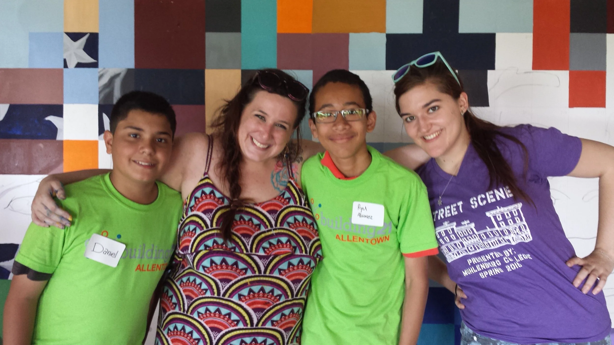 "Building 21" Community Paint Day