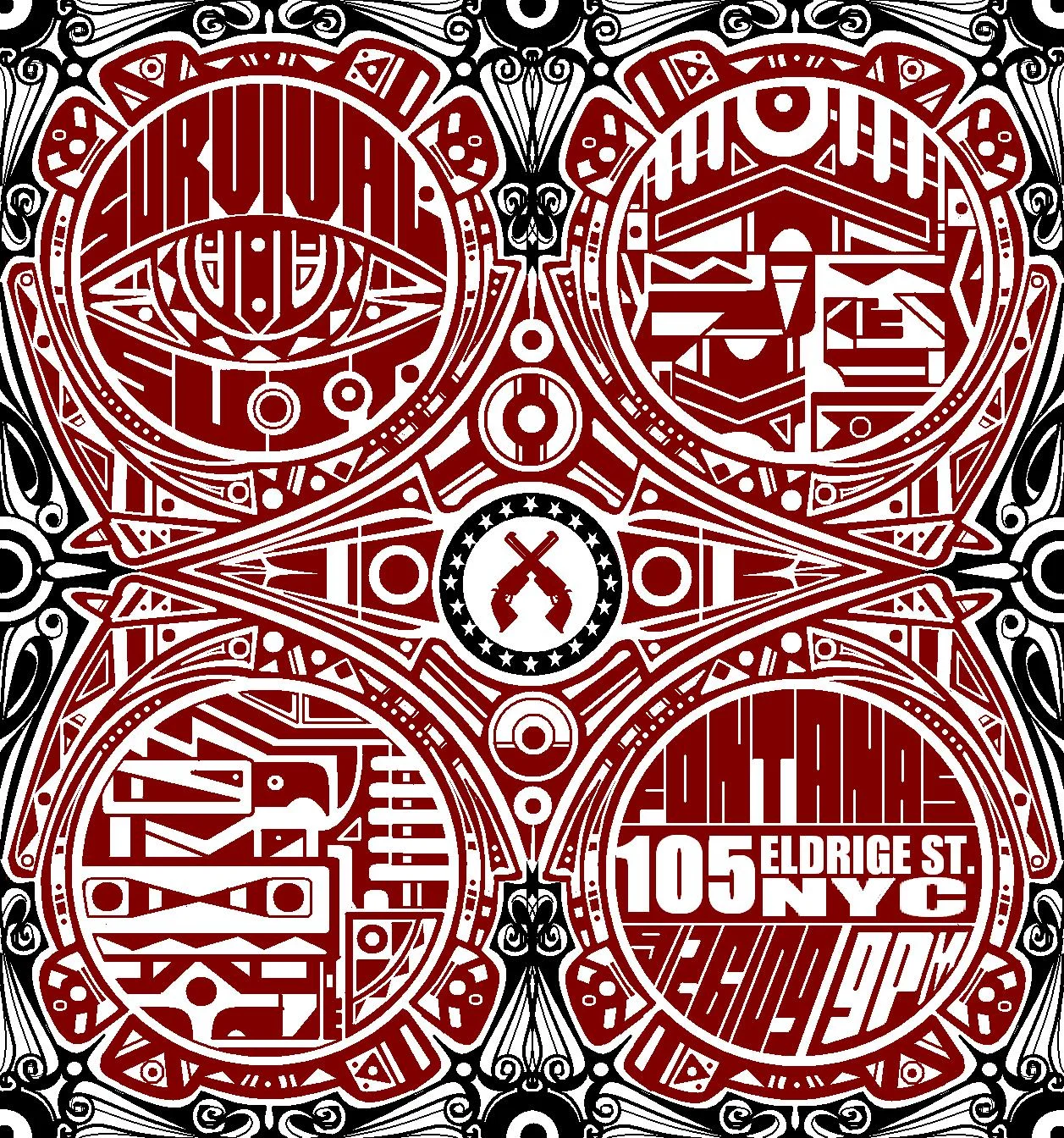  "Fontana's"&nbsp;Poster Design for the band Survival Suit 