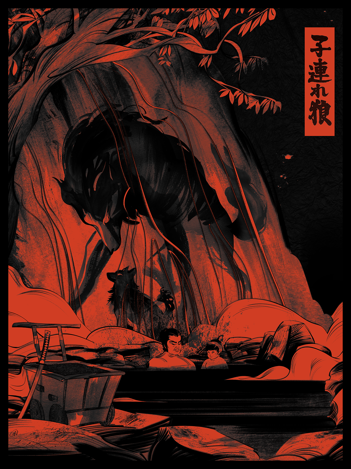   Lone Wolf and Cub   Client: Private commission 