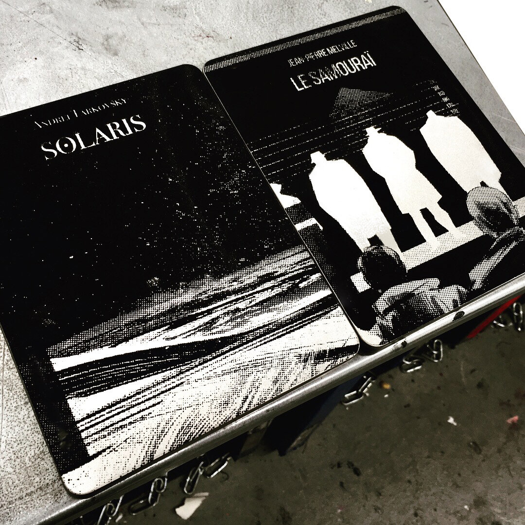   Solaris &amp; Le Samourai Steelbook Mockups   Client: Personal 