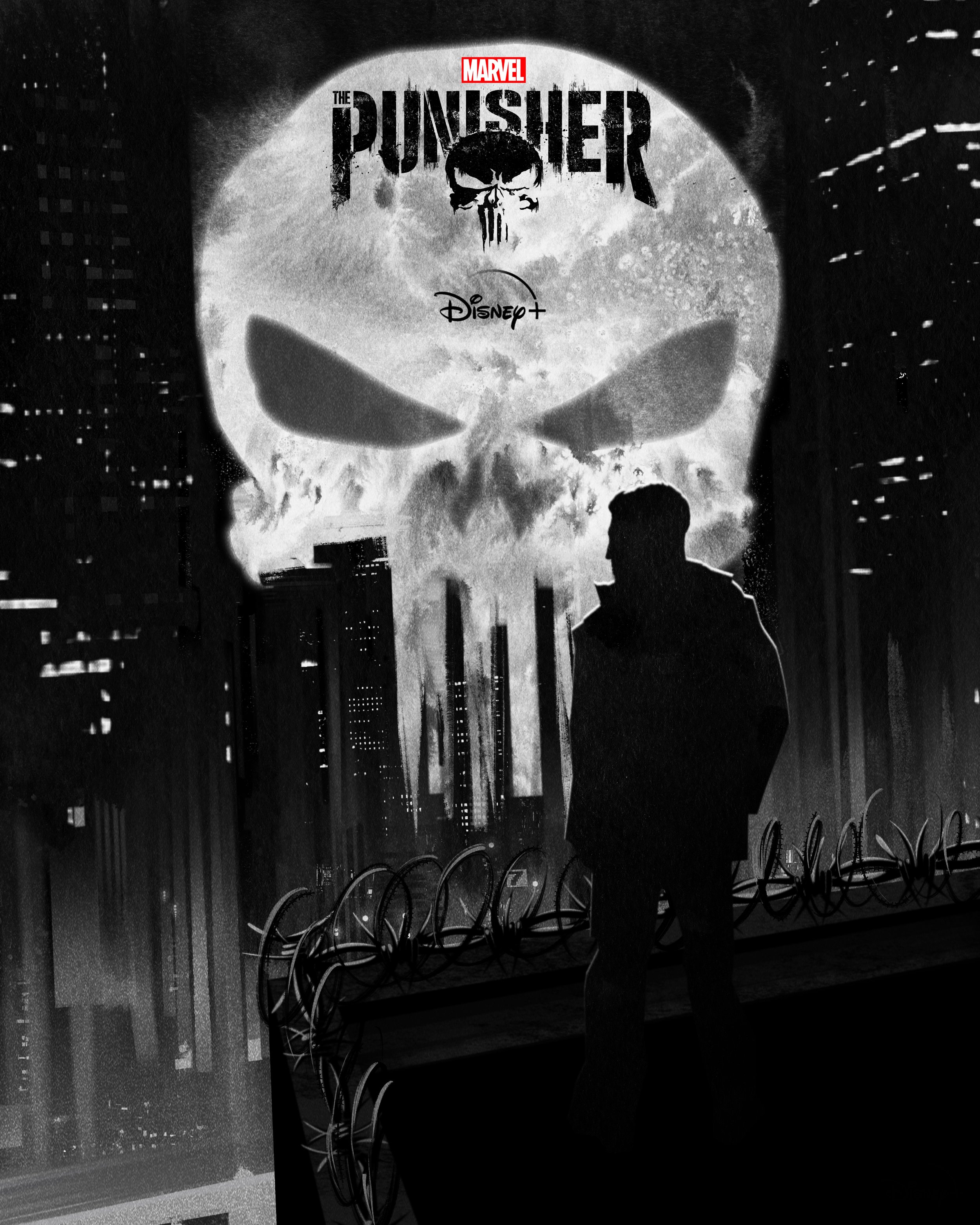   The Punisher   Client: Marvel (official art created via Poster Posse) 