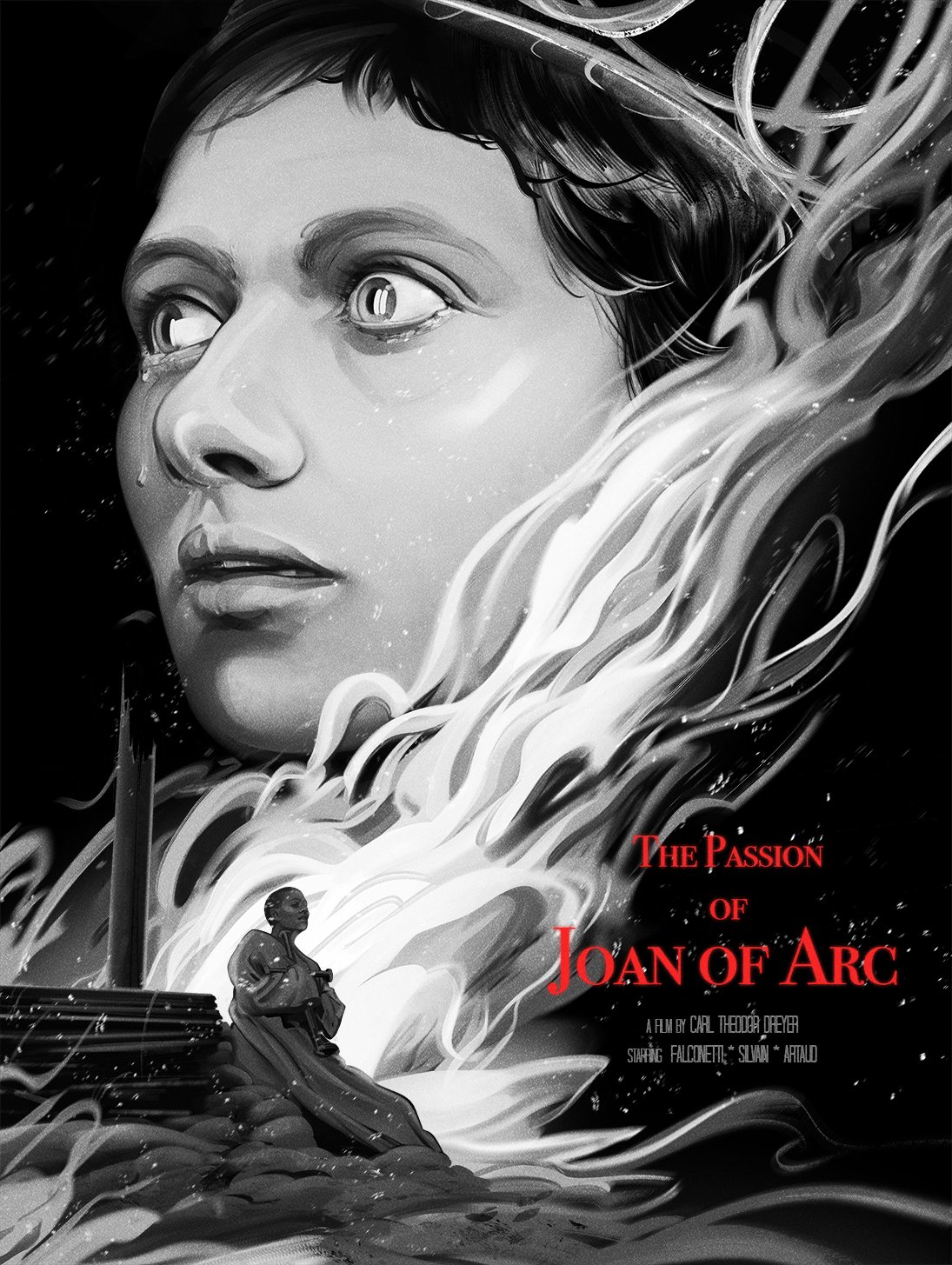  Joan of Arc   Client: Black Dragon Press &amp; Mondo (officially licensed) 