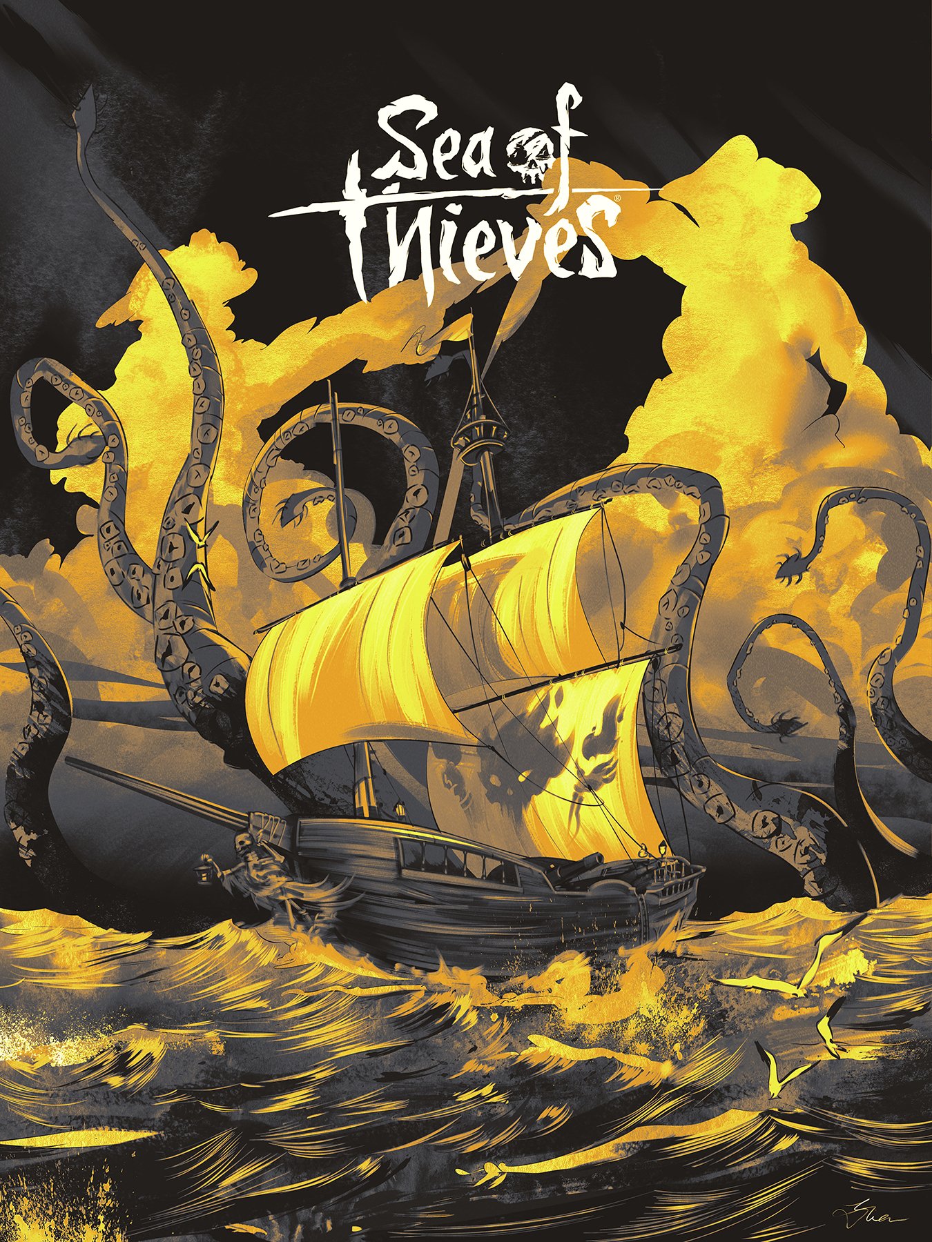   Sea of Thieves - Fifth Anniversary Art   Client: Microsoft/Rare Limited (official art) 