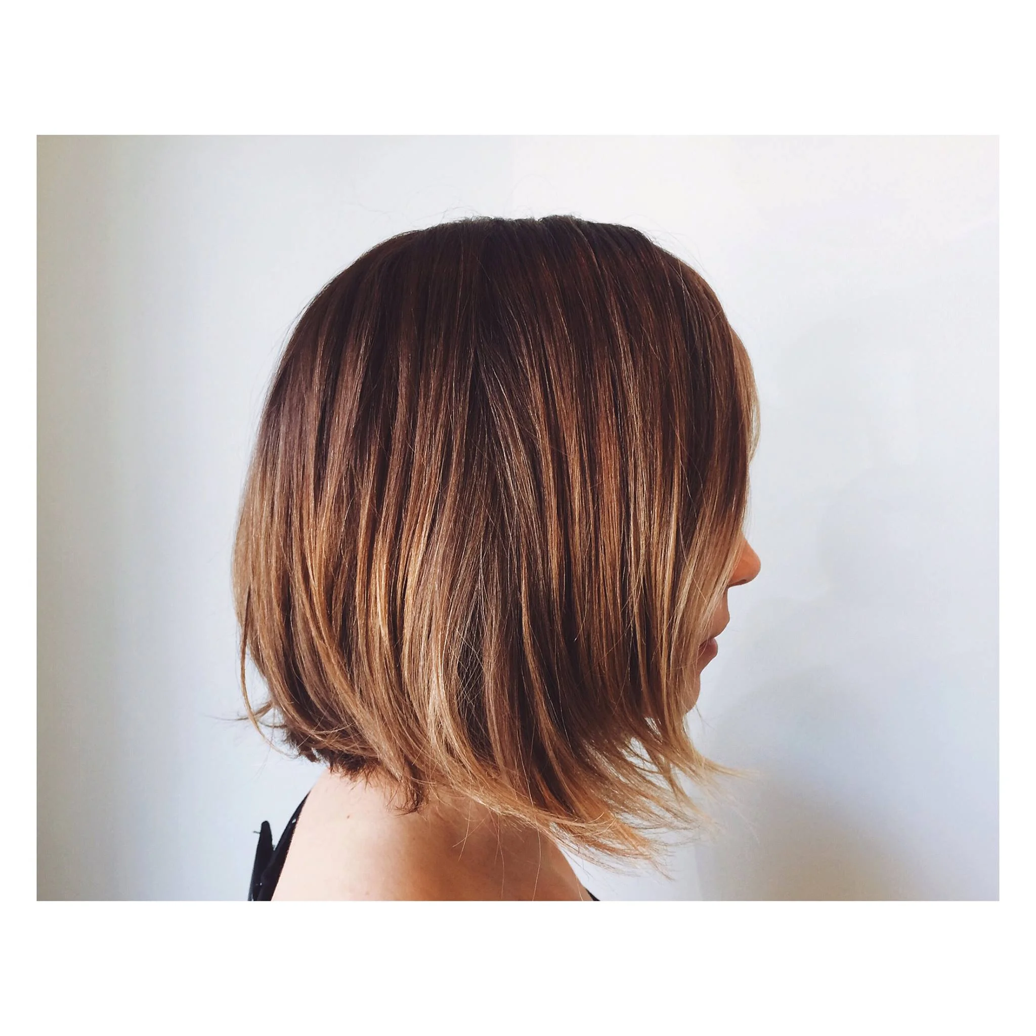 Wispy bob by Allie