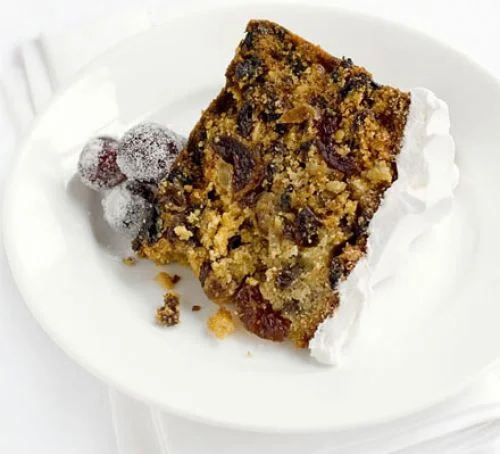 Honey Saffron Christmas Cake