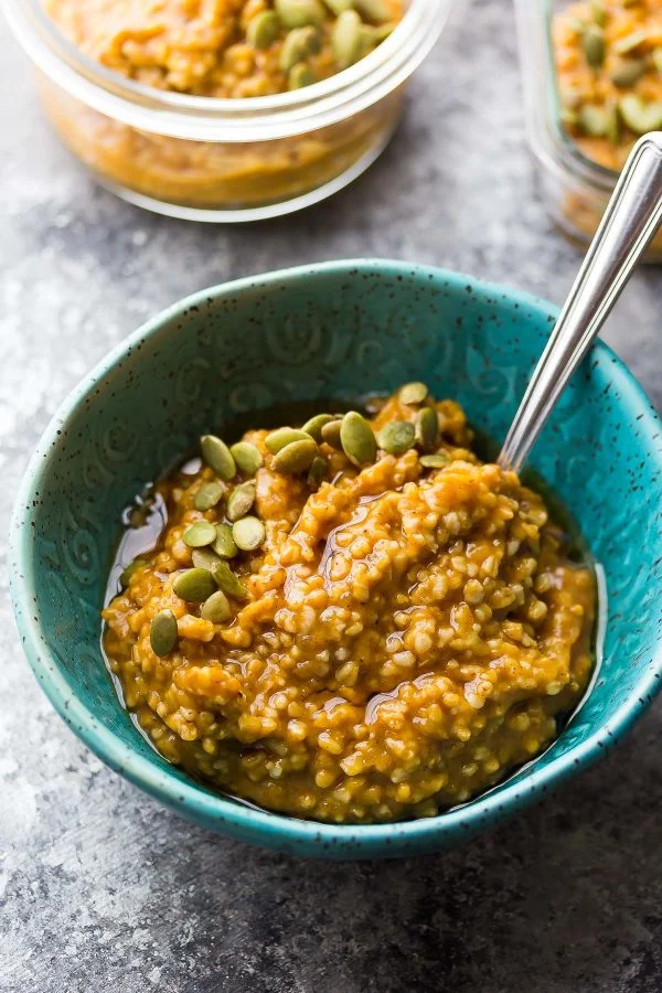 Saffron & Pumpkin Steel Cut Oats