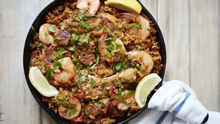 Spanish Paella with Saffron