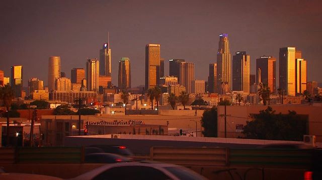 Sunrise in Los Angeles this morning.
We are ready to get the day started. 
#skyline #dtla #sunrise