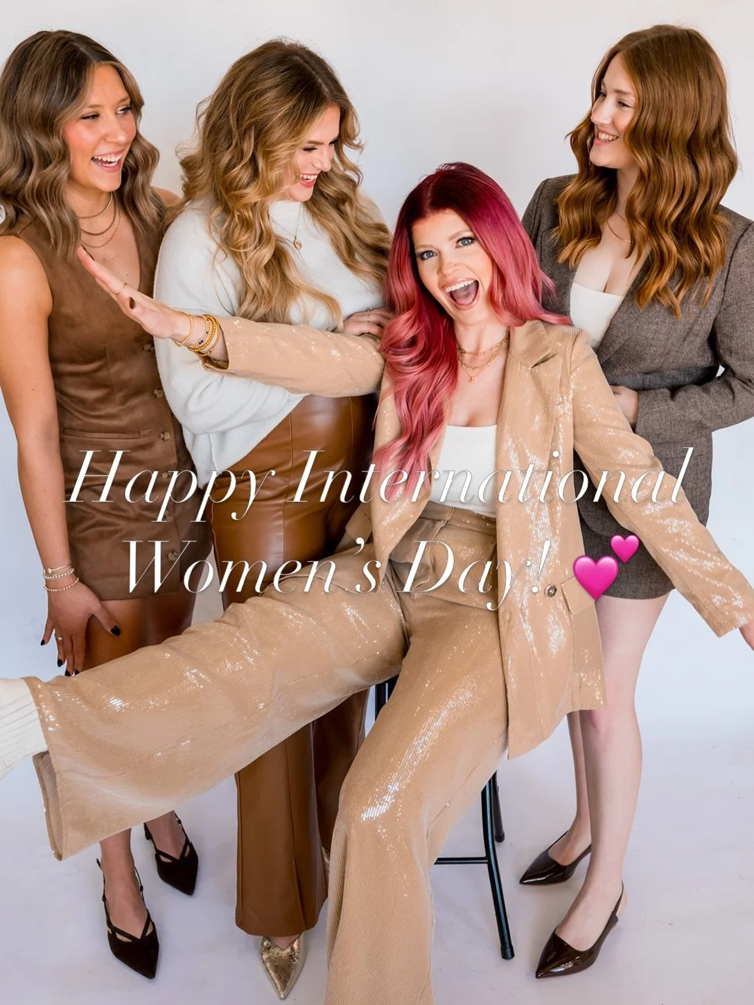 Happy International Women&rsquo;s Day! 🌸💕

I&rsquo;m so grateful to work alongside such talented, passionate, and inspiring women every single day. What we are building together goes beyond hair&hellip; it&rsquo;s support, creativity, growth and li