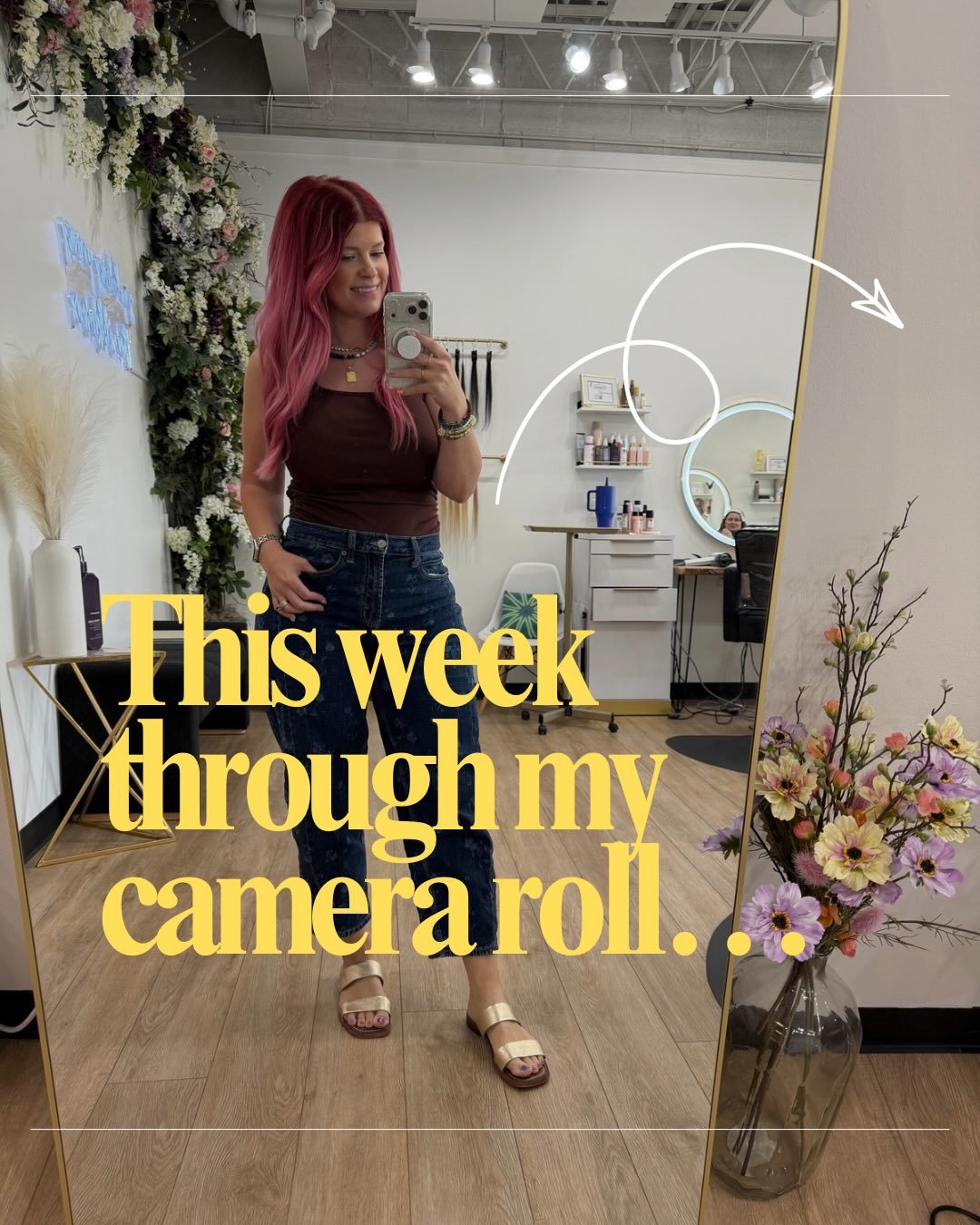 This week was full of change. 😅
Big decisions. New beginnings. Closed chapters. Long salon days. Beautiful clients. Mom life. Wife life. Business owner life.

Some weeks stretch you in ways no one else can see, and I&rsquo;m learning that growth and