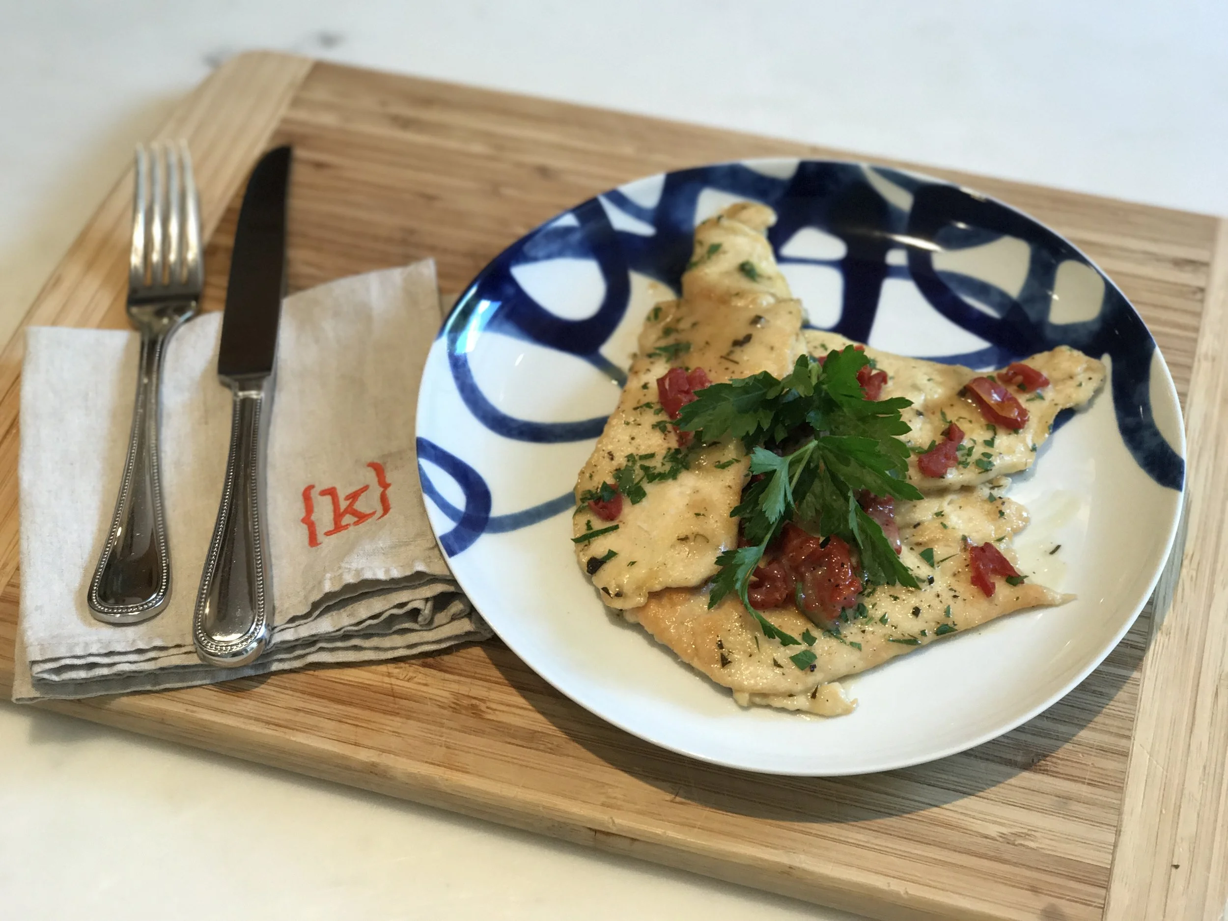 Scaloppine al Vino Bianco