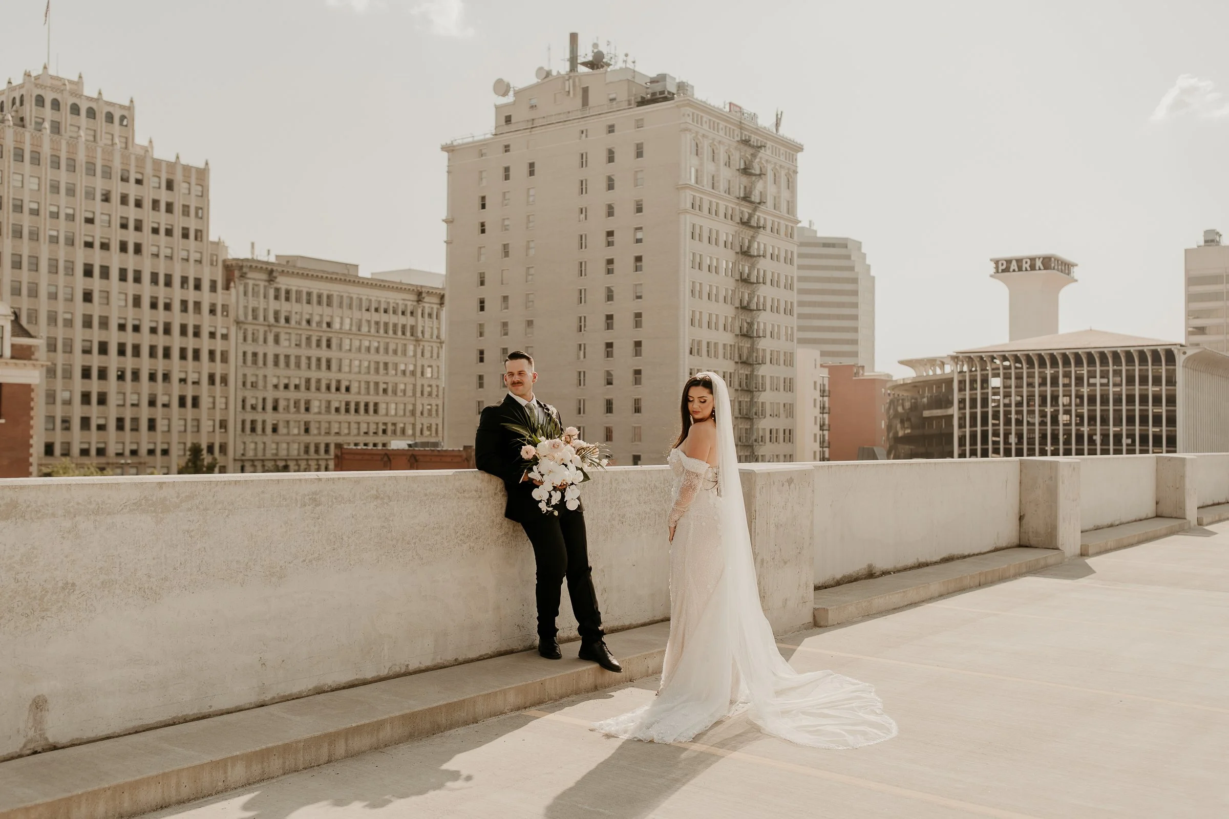 Urban Wedding in Downtown Spokane, WA