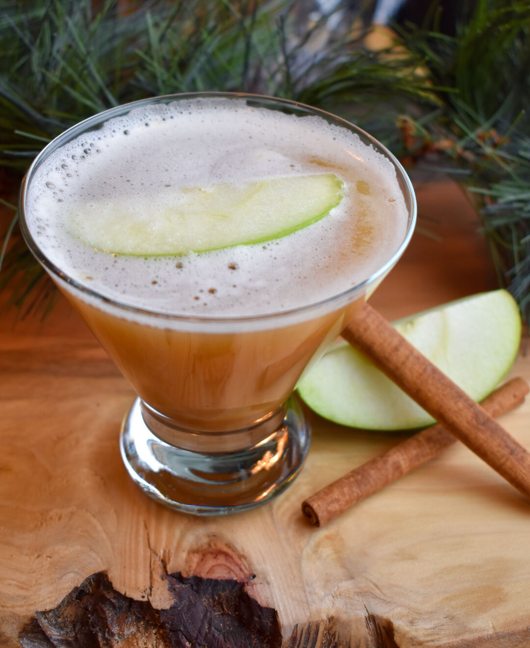 SUSPECT Spiced Caramel Apple Martini