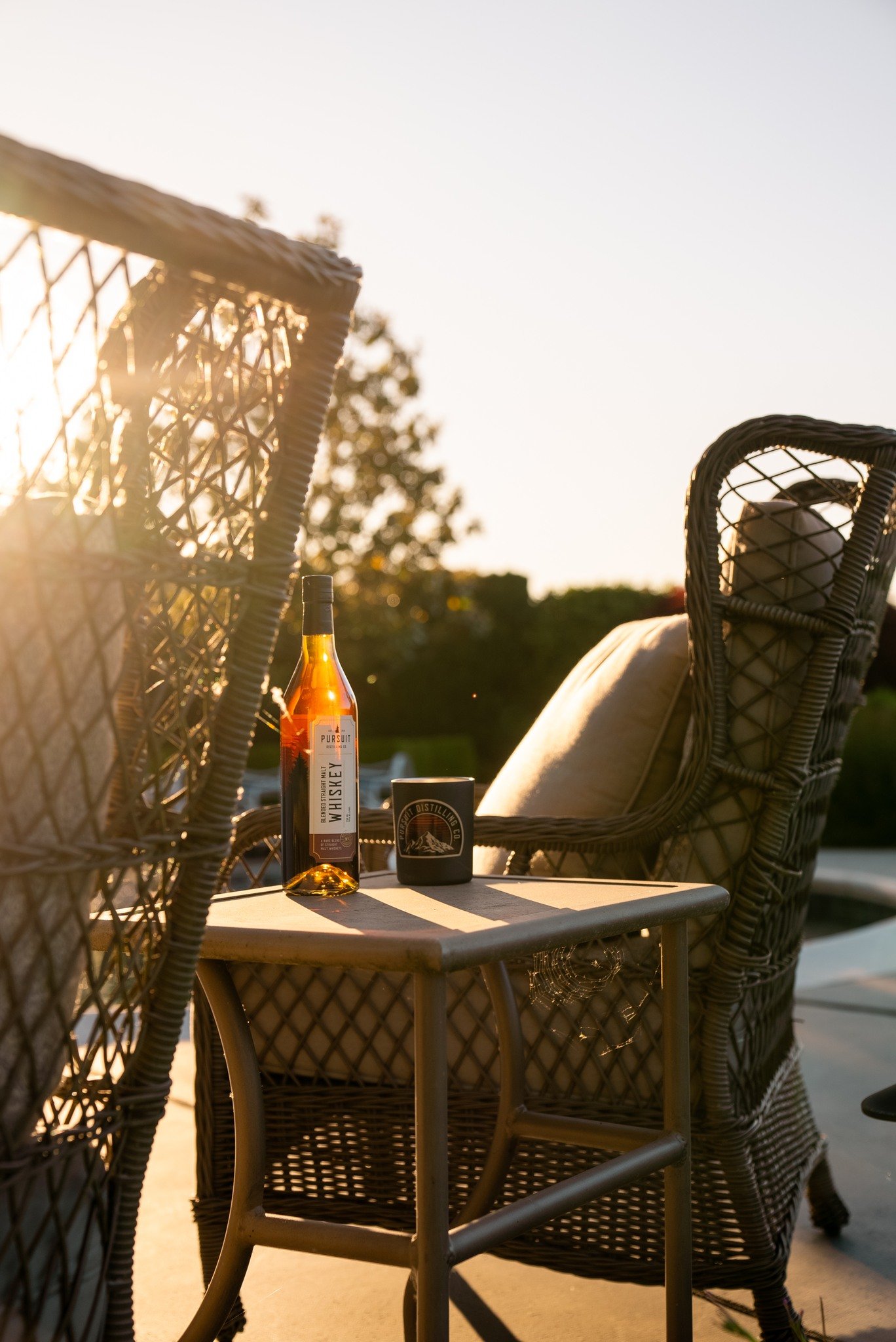 Pool-side #Whiskey on a summer day is something to look forward to and guess what! We&rsquo;re just about there! Grab your favorite Pursuit #CraftWhiskey and enjoy the summer days that are just around the corner. 🥃

- 
- 
- 
- 

#DistillingExperienc