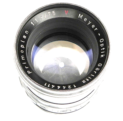 Meyer Optik Gorlitz Primoplan 75mm f/1.9 Red V