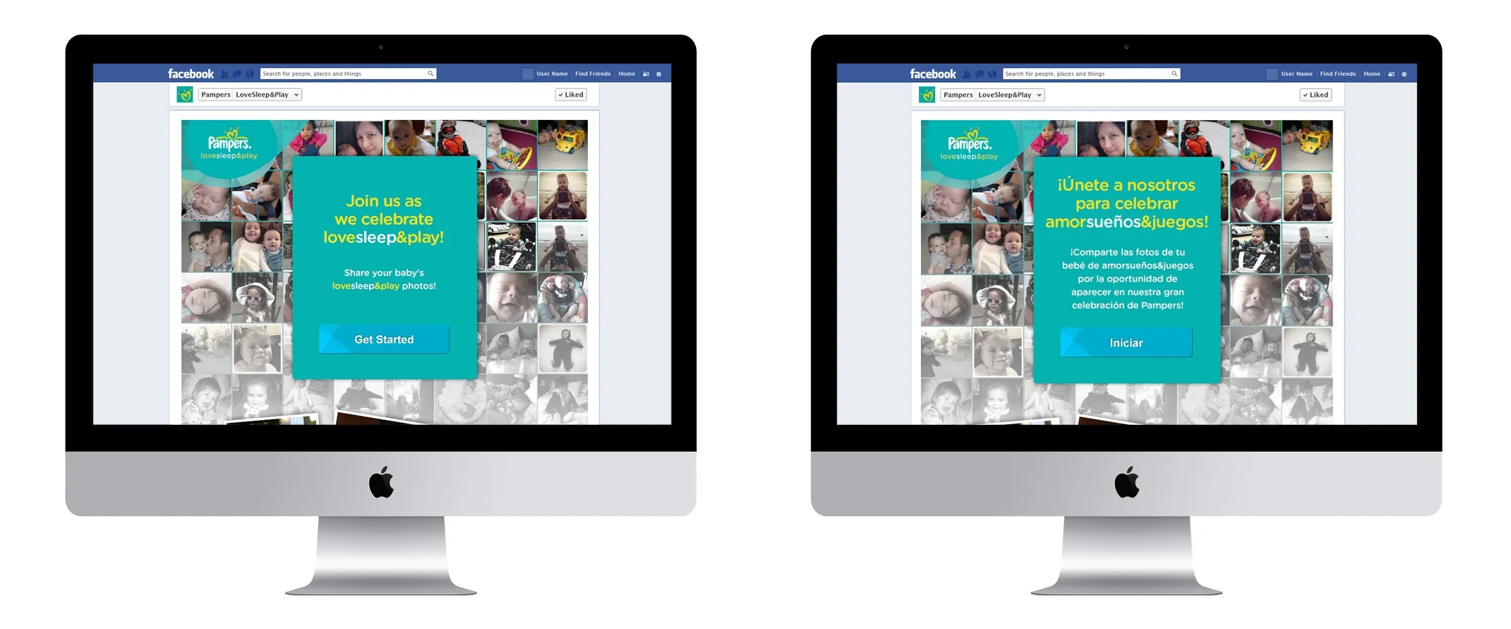 Facebook Page (English &amp; Spanish)