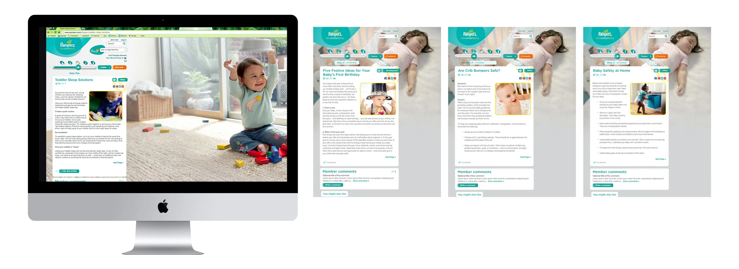 Article Optimization - 24 Article series for different ages.
