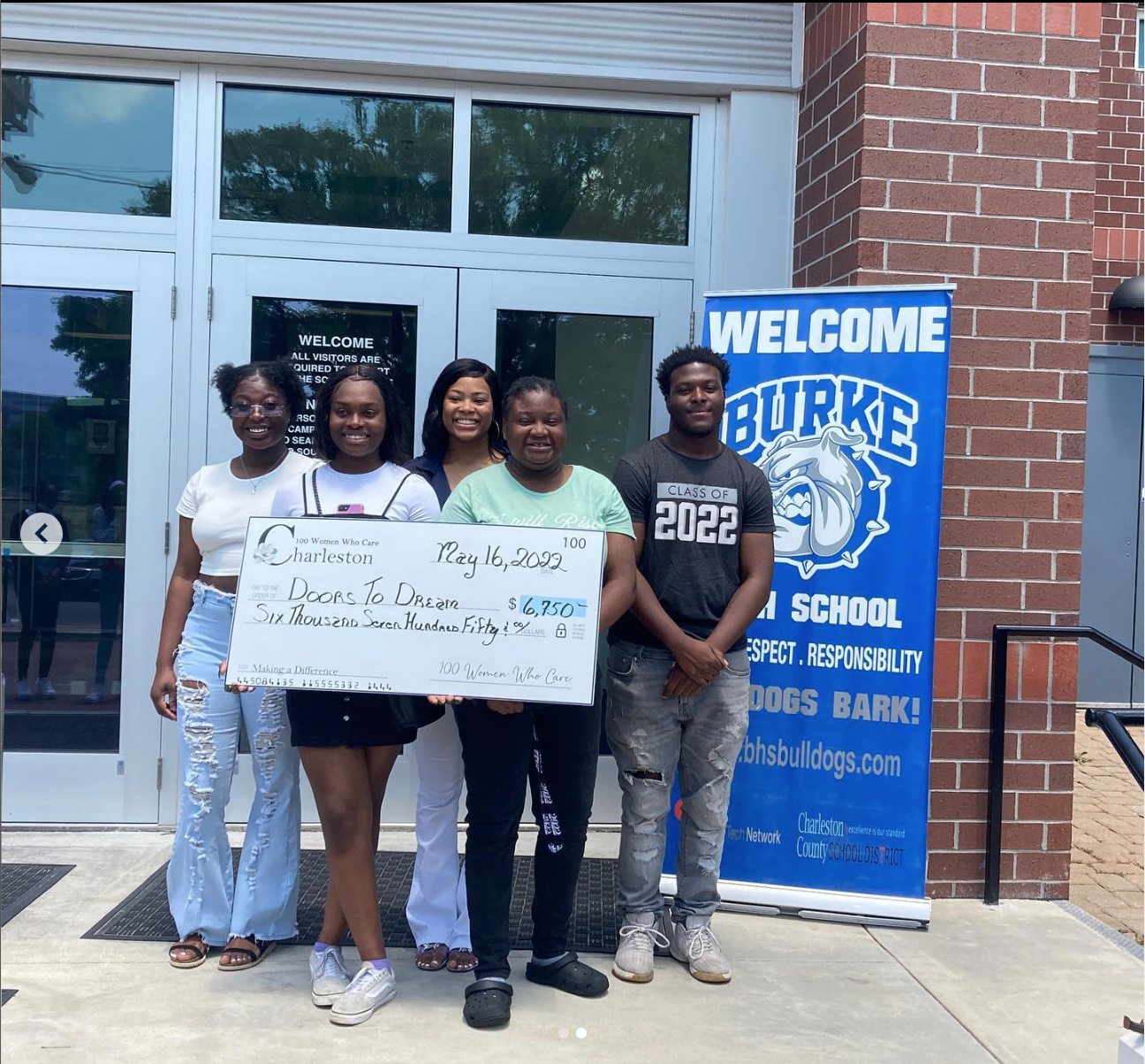 A generous donation from the 100 Women Who Care
