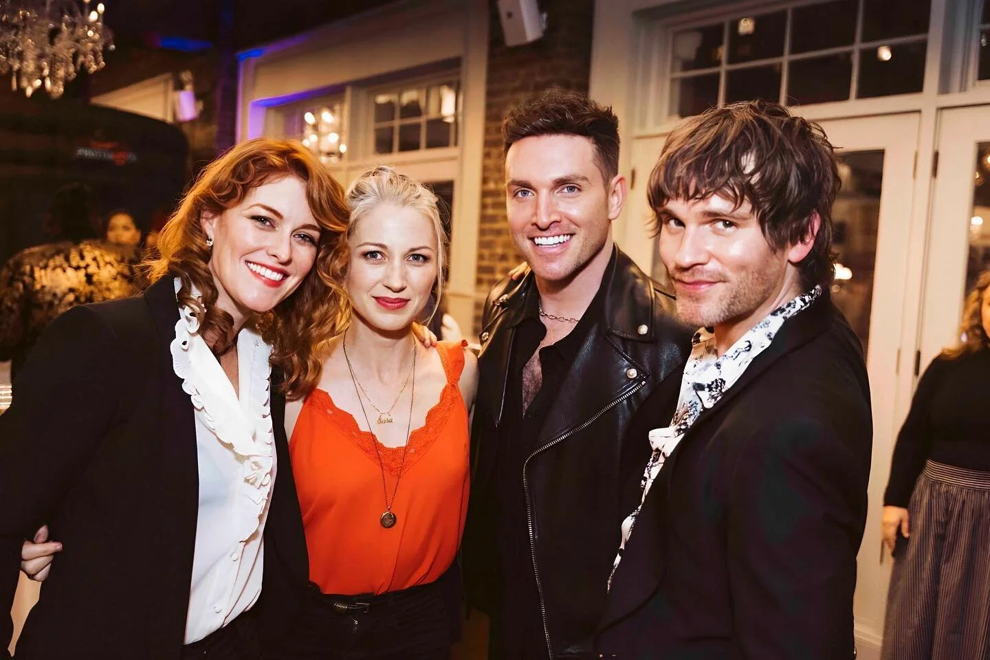 Celebrating opening night with my chosen fam. 

Creative Direction by @sammyratelle for @rrrcreative Agency 
Jacket @alexandermcqueen
Shirt @rinatbrodach 

📸: @abrunkus