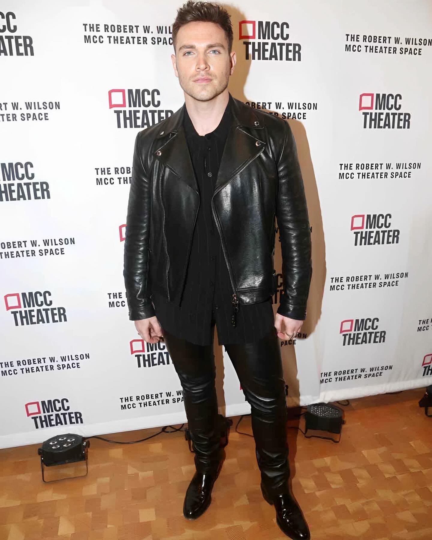 Only Gold has opened at @mcctheater. Come check us out. 

Creative Direction by @sammyratelle for @rrrcreative Agency 
Jacket @alexandermcqueen 
Shirt @rinatbrodach 
Pants @coach
Boots @jimmychoo

📸: @bruglikas / @broadwaybruce_ @officialbroadwaywor