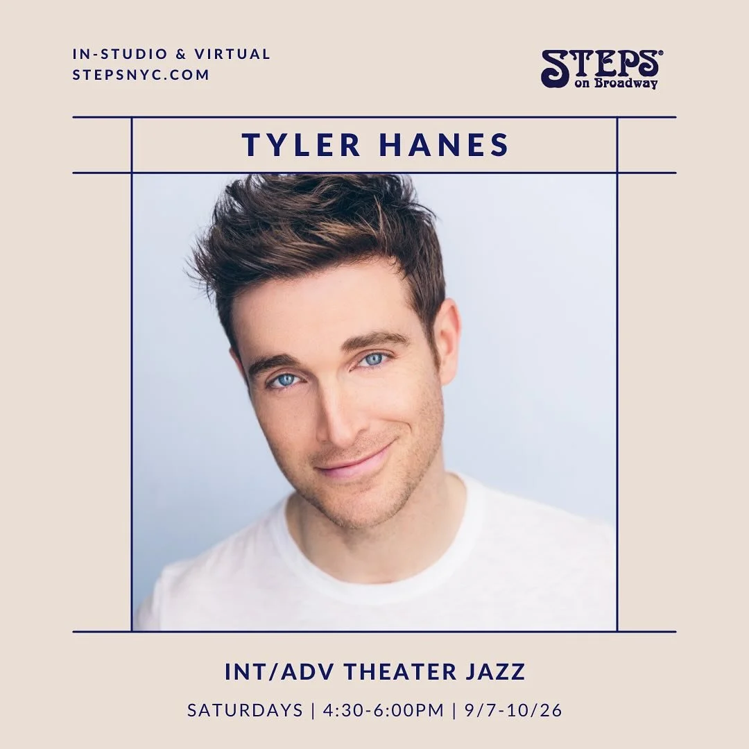 ✨NEW CLASS ALERT✨

Beginning 9/7, I will be teaching at @stepsonbroadway every Saturday in September and October. Be there. 

✨INT/ADV THEATER JAZZ✨
Saturdays | 4:30-6pm est
9/7 - 10/26

*In Studio &amp; Virtual Options Offered!