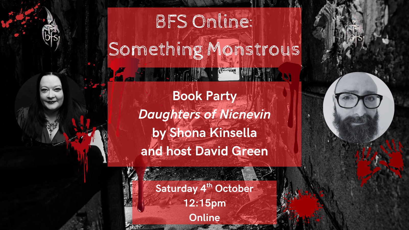 Book Party at BFS Online: Something Monstrous