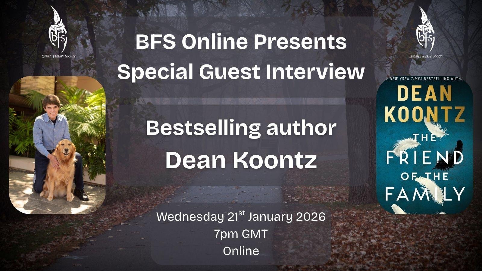 BFS Online - Special Guest Interview with Dean Koontz