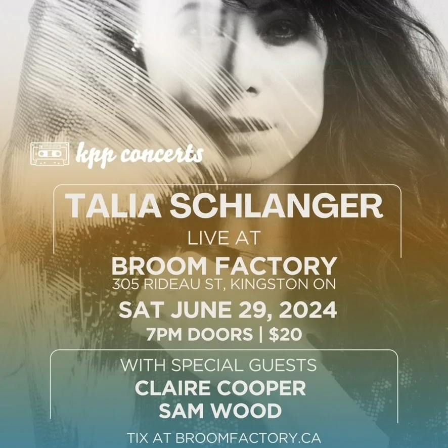 Talia Schlanger Live @ The Broom Factory (Sam Wood as Opener)