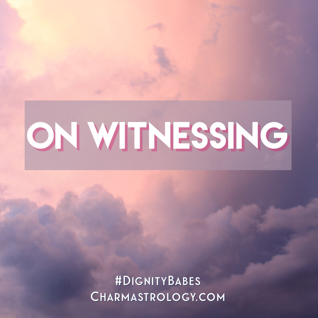 ON WITNESSING 
