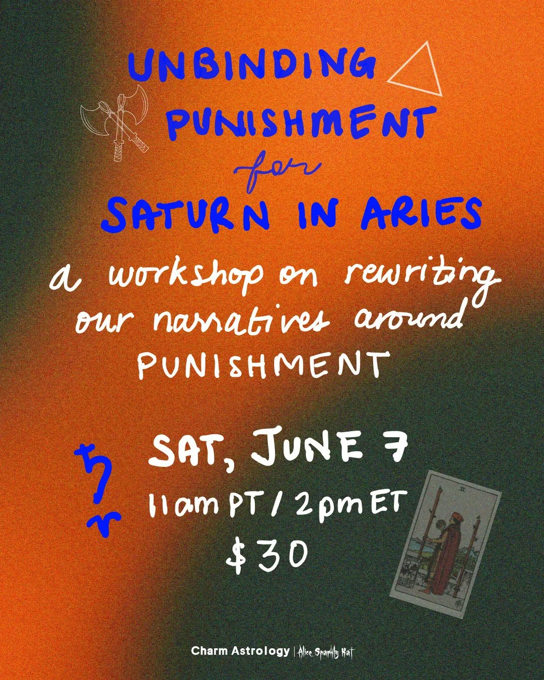 UNBINDING PUNISHMENT FOR SATURN IN ARIES