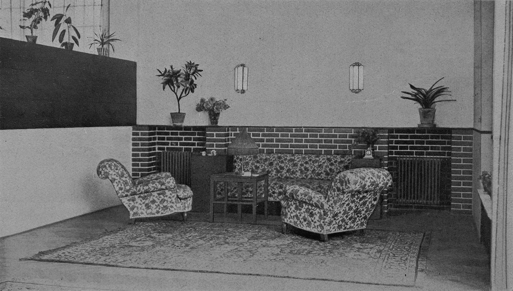 Původní interiér Winternitzovy vily (Architekt SIA, 1933)