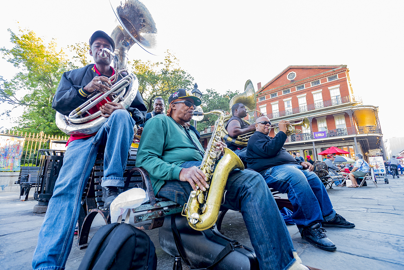 9.   Jazz group in New Orlean's French Quarter.jpg