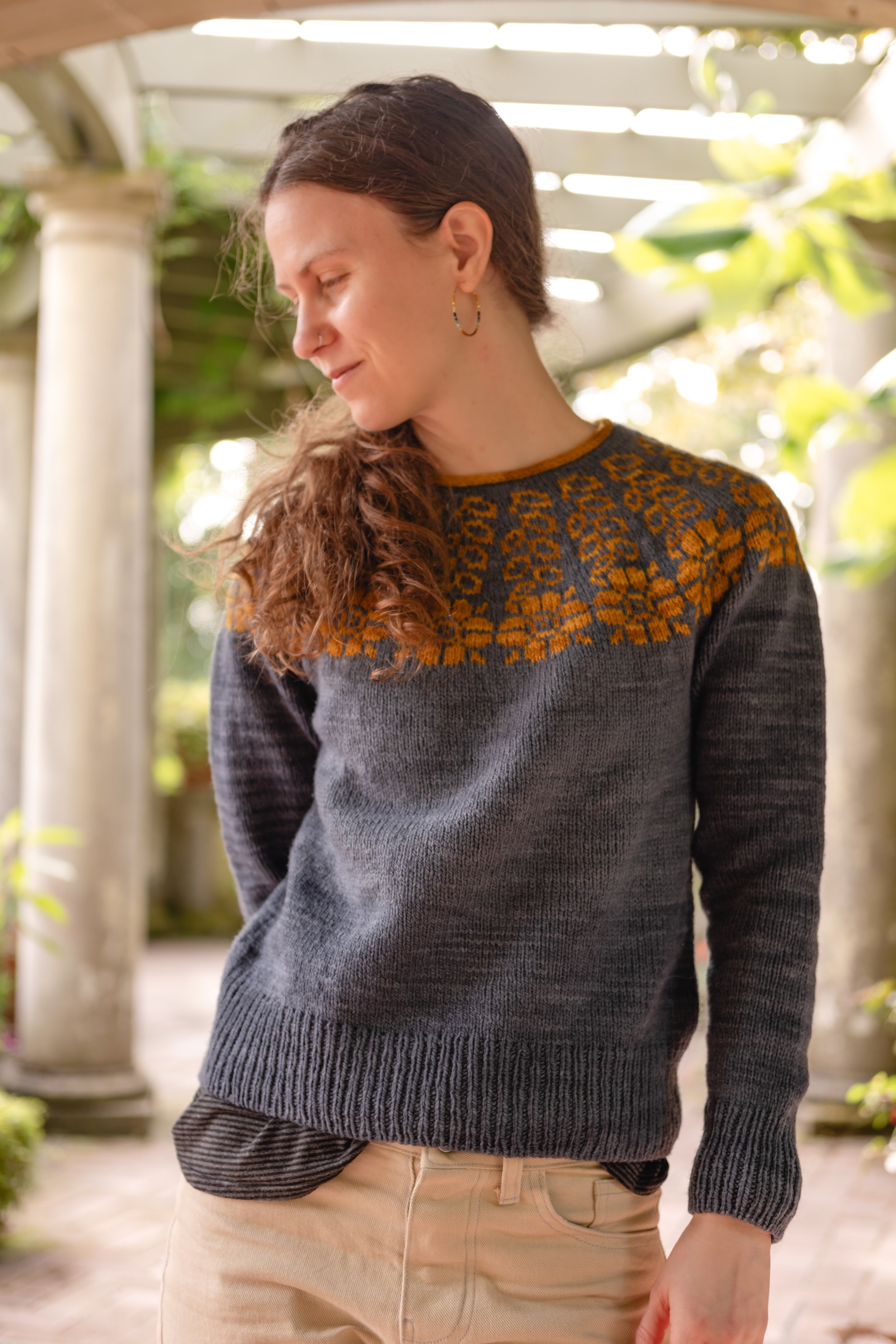 Colourwork Yoke Sweater Design — Andrea Rangel