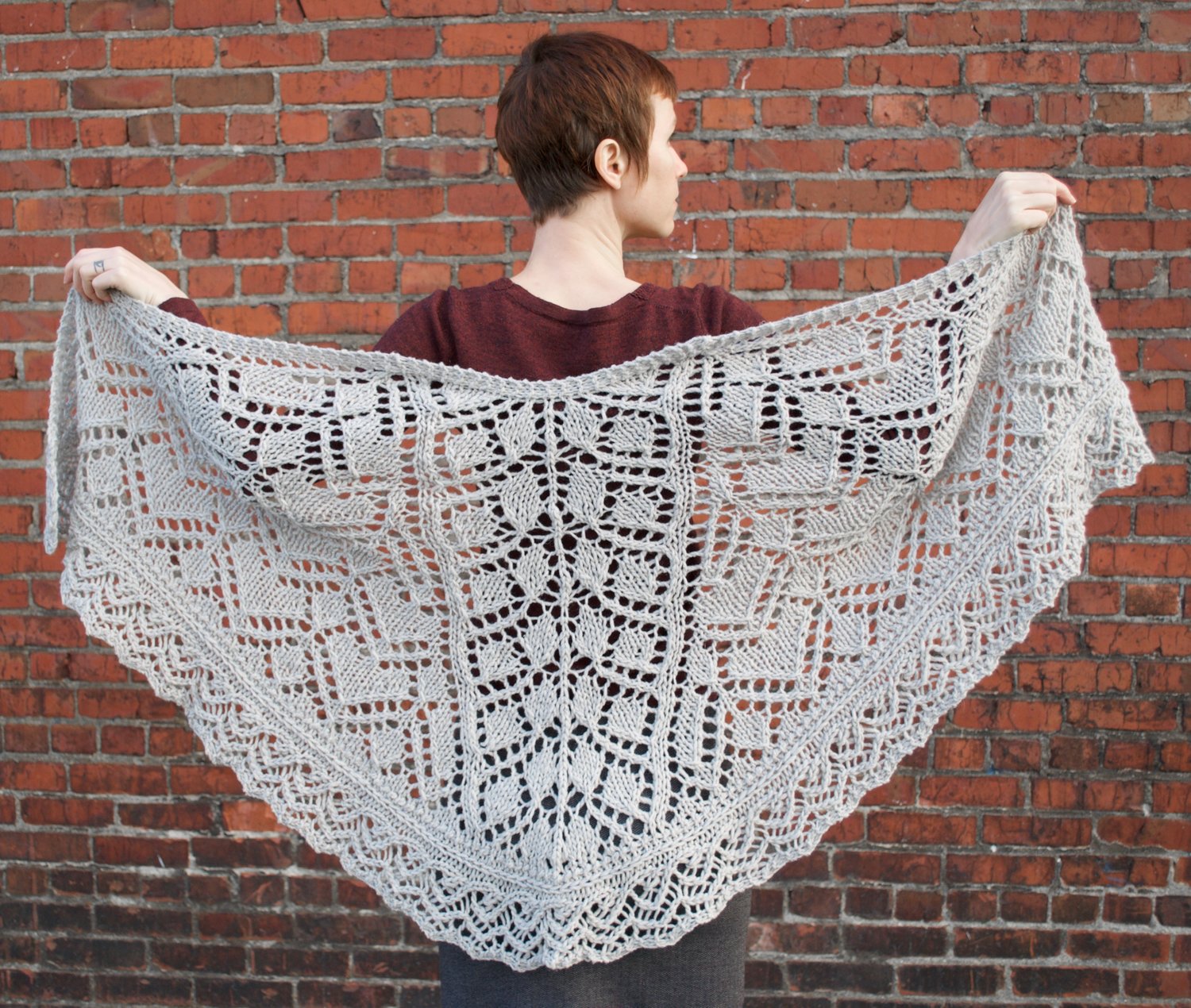 Yarnspirations - Basking in the warm glow of this gorgeous shawl 🌞 This  beautiful Antivirus 2020 Shawl pattern is knitted in Red Heart Unforgettable  in Sunrise and designed by @kw_knits. Find more