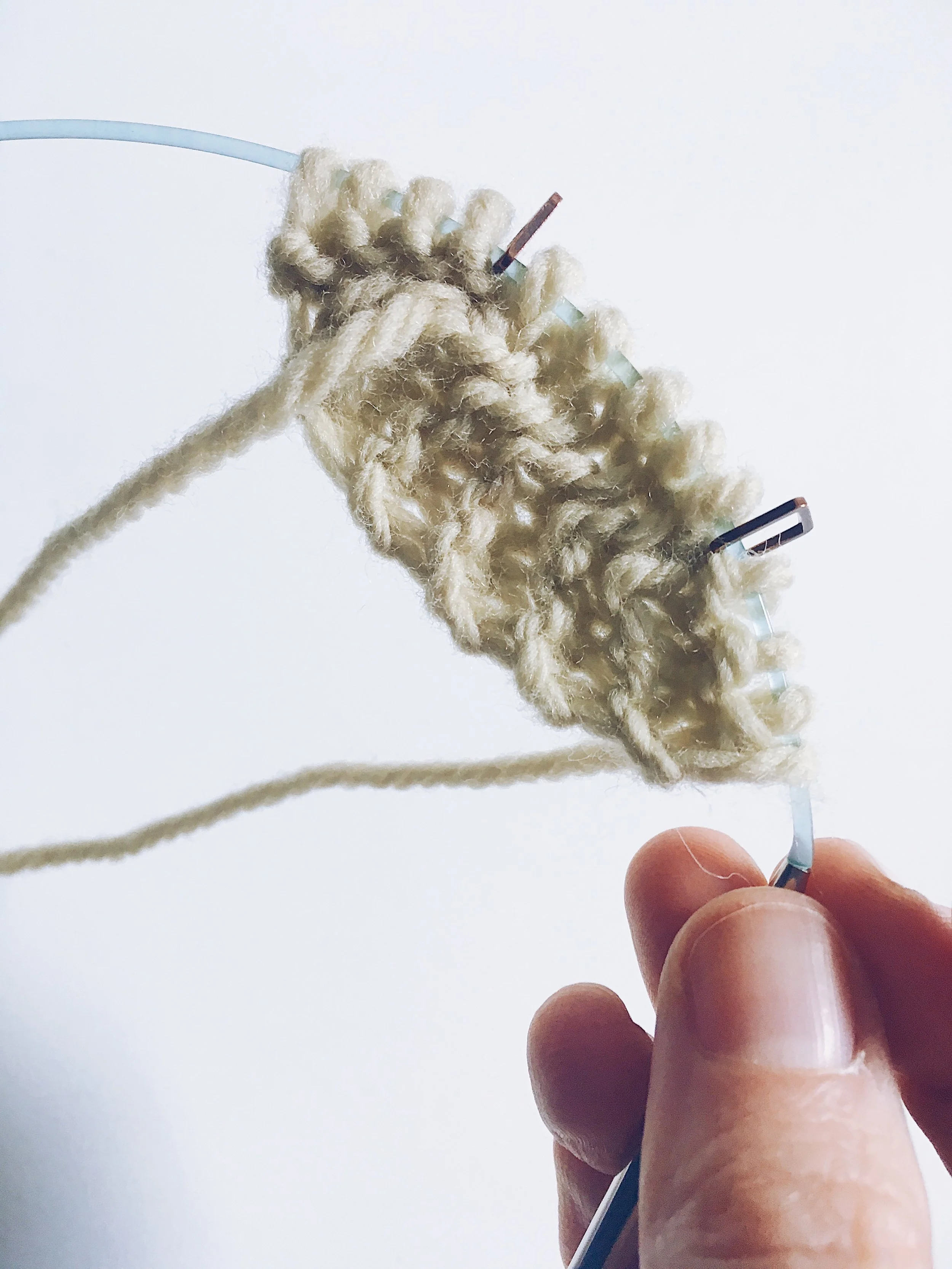 Garter Tab for Shawls