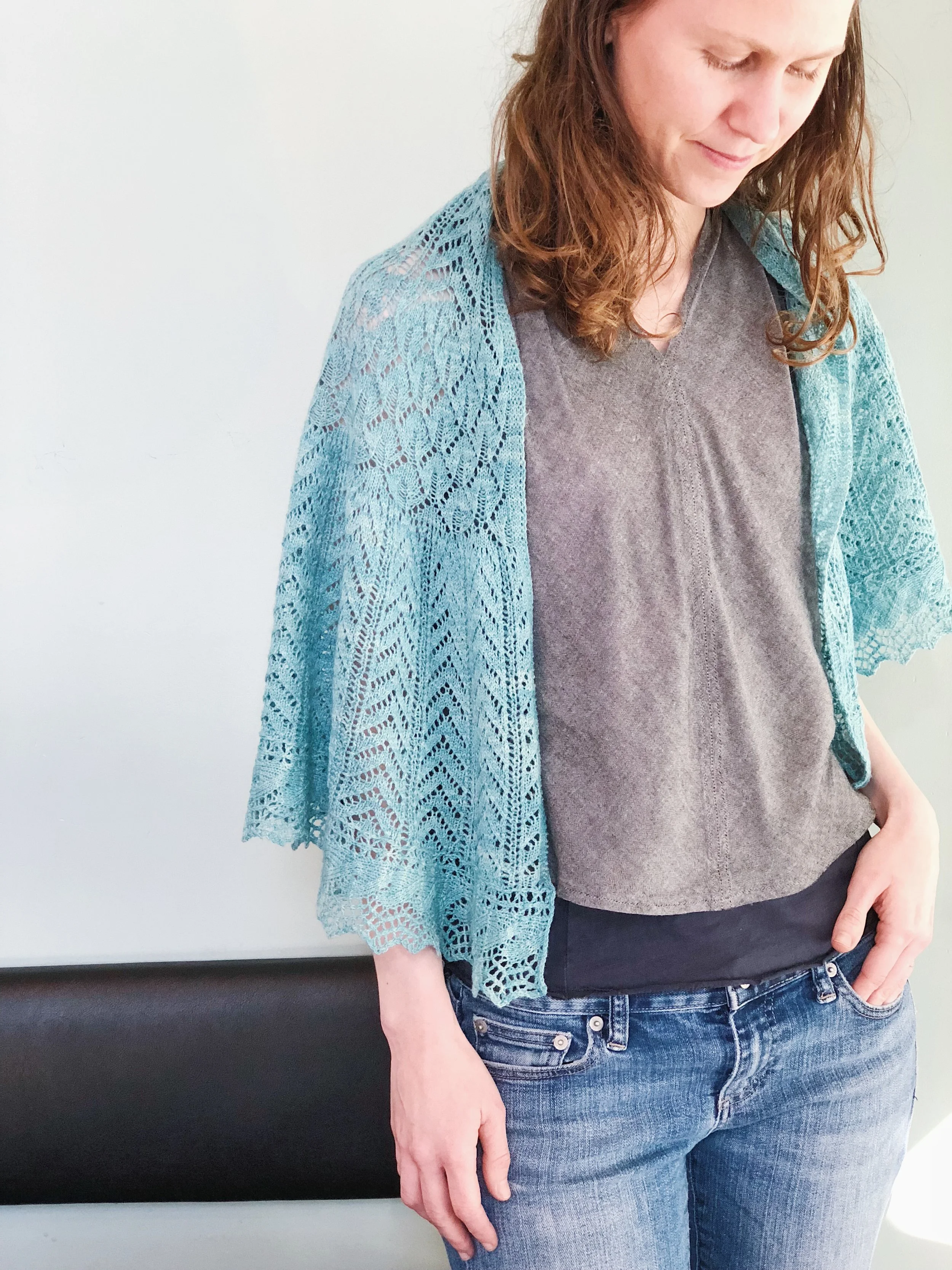 3 Ways to Wear a Half Pi Shawl — Andrea Rangel