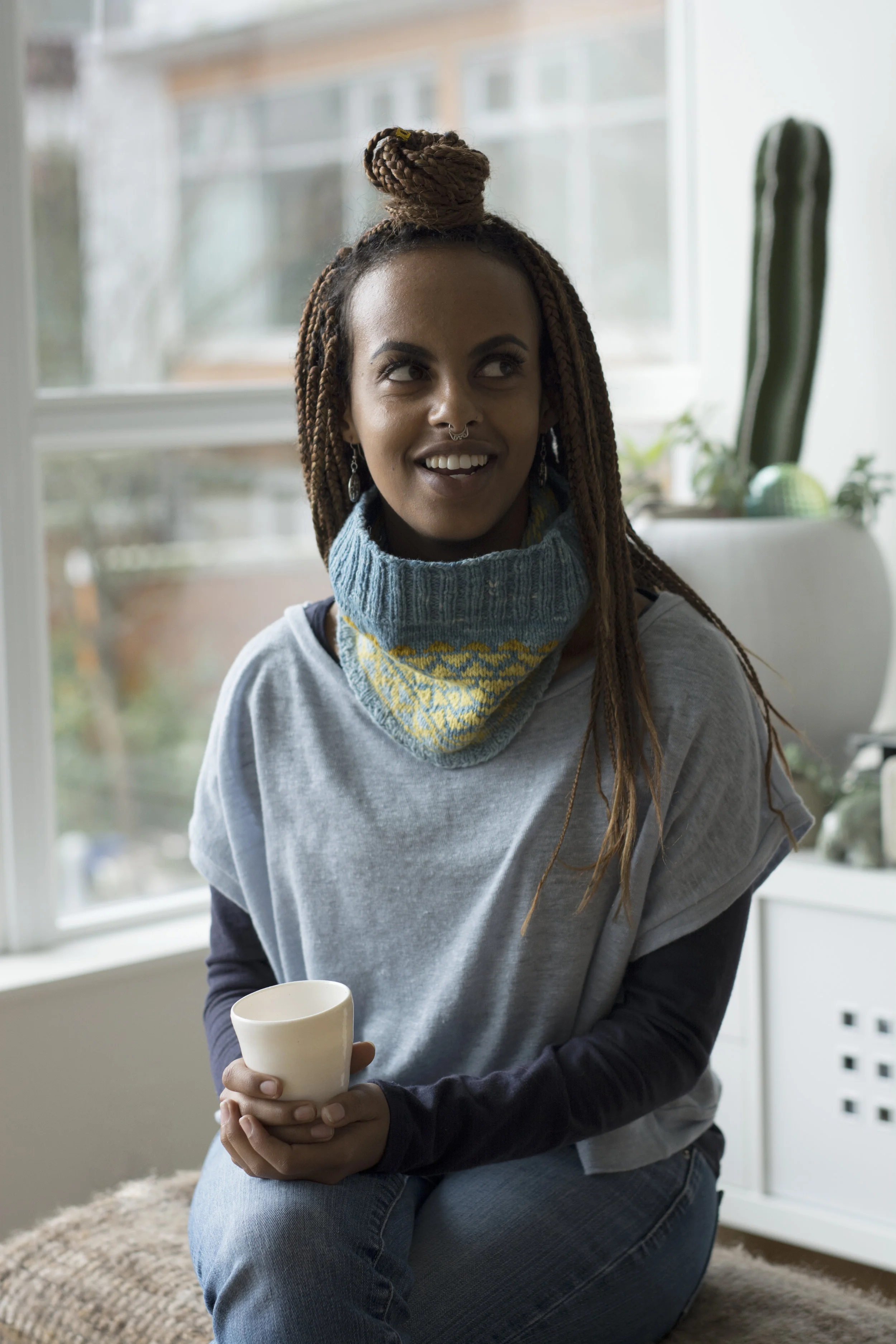 Tolt River Cowl Guided Tour: How to Colourwork