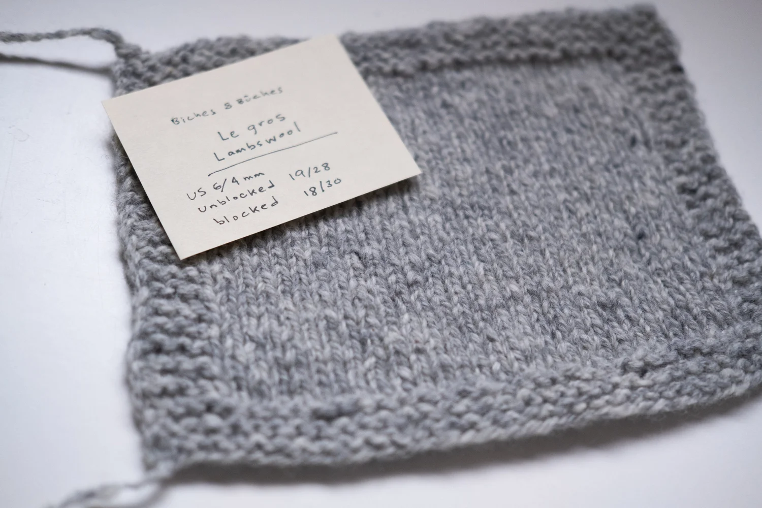 Biches et Buches Le Gros Lambswool — Andrea Rangel