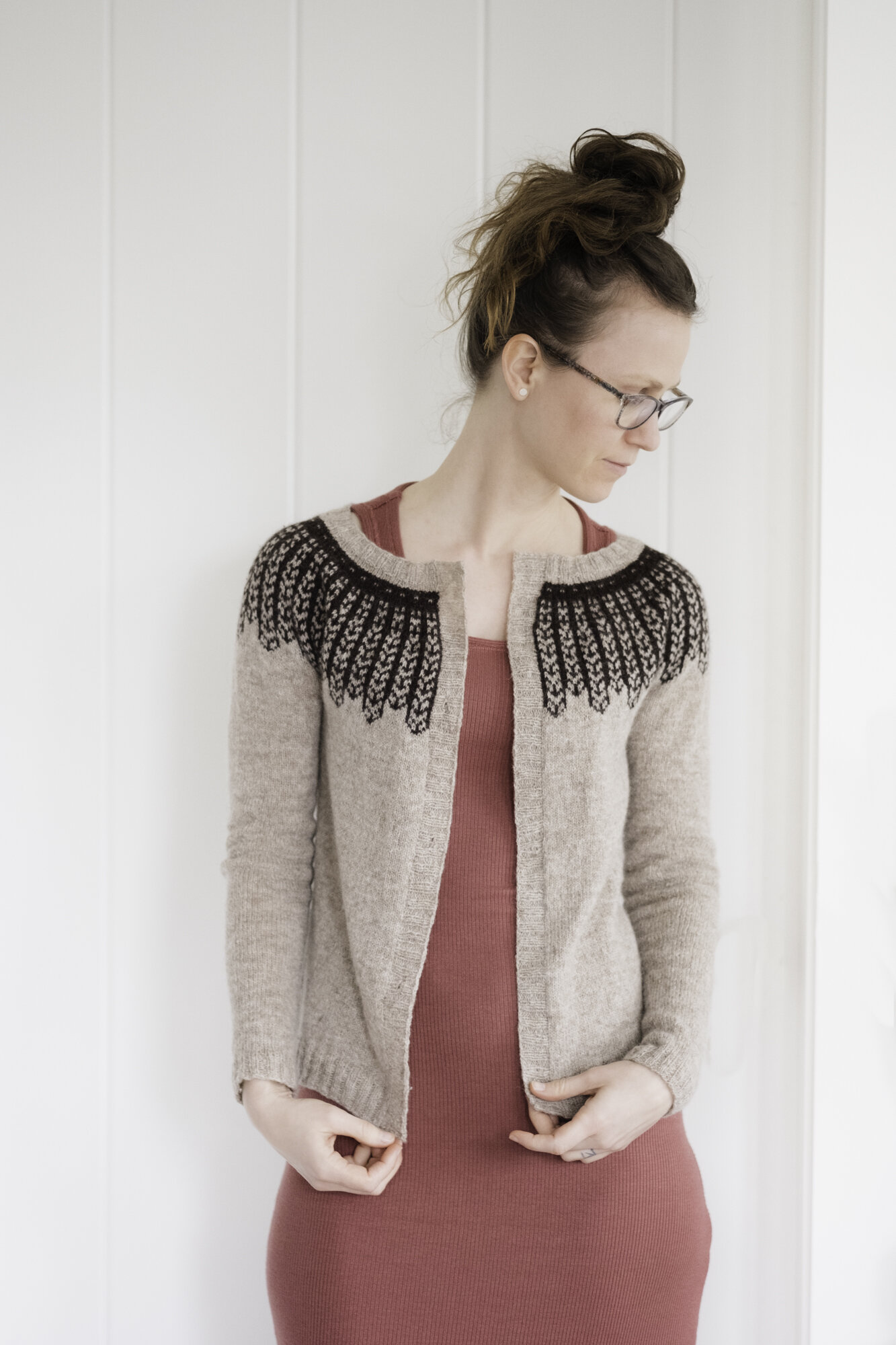 Fifty Below – Crochet Pattern for Textured Color-Block Sweater