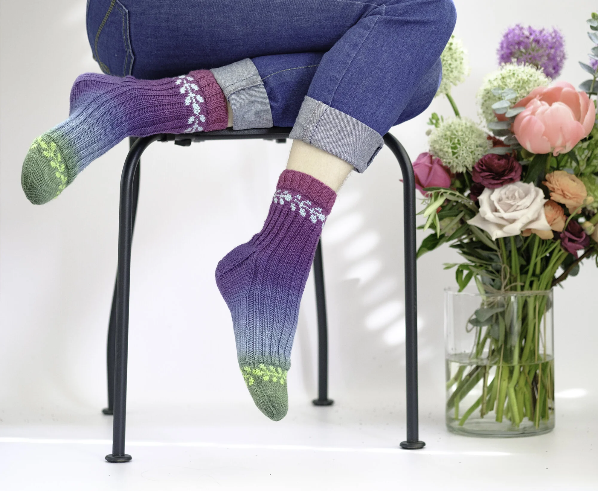 Wildflower Meadow Socks